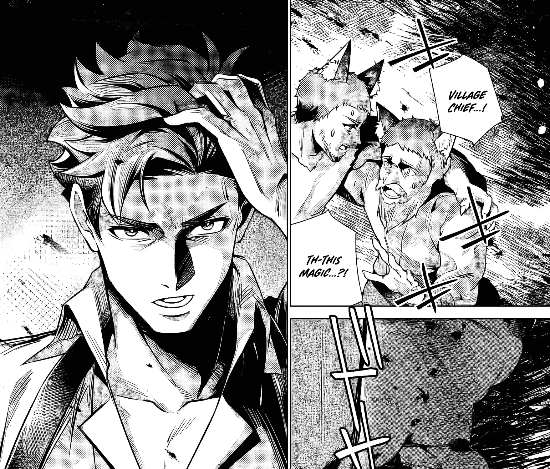 Netorare Tsuihousareta Saikyou Kishi Danchou no Ossan, Katainaka de Eiyuu ni Matsuriagerareru Chapter 3.2 page 8 - 