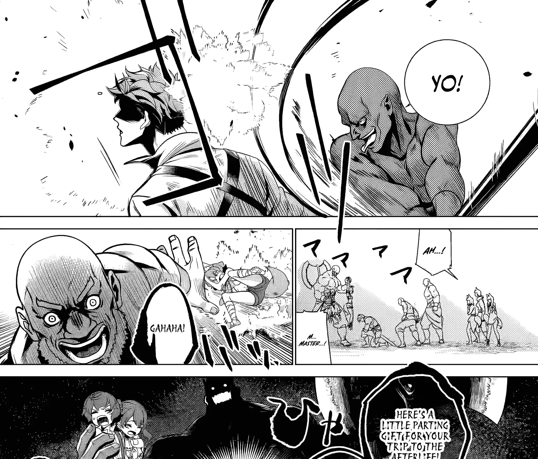 Netorare Tsuihousareta Saikyou Kishi Danchou no Ossan, Katainaka de Eiyuu ni Matsuriagerareru Chapter 3.3 page 2 - 