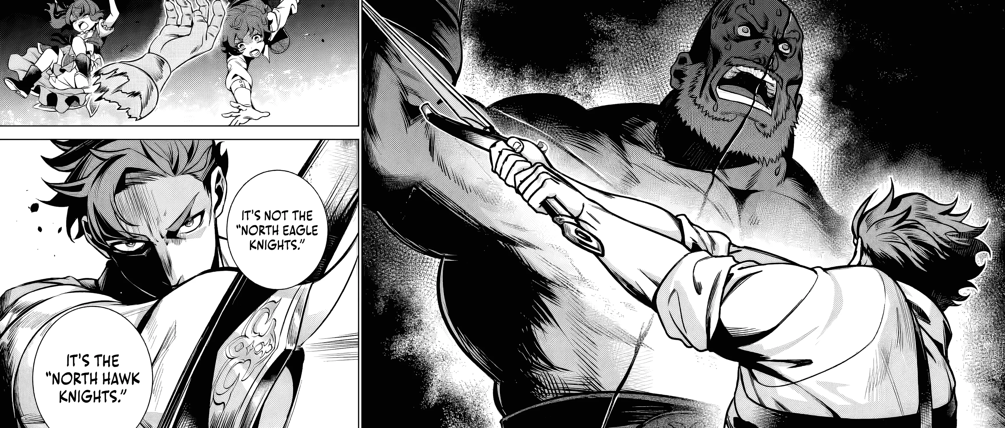 Netorare Tsuihousareta Saikyou Kishi Danchou no Ossan, Katainaka de Eiyuu ni Matsuriagerareru Chapter 3.3 page 14 - 