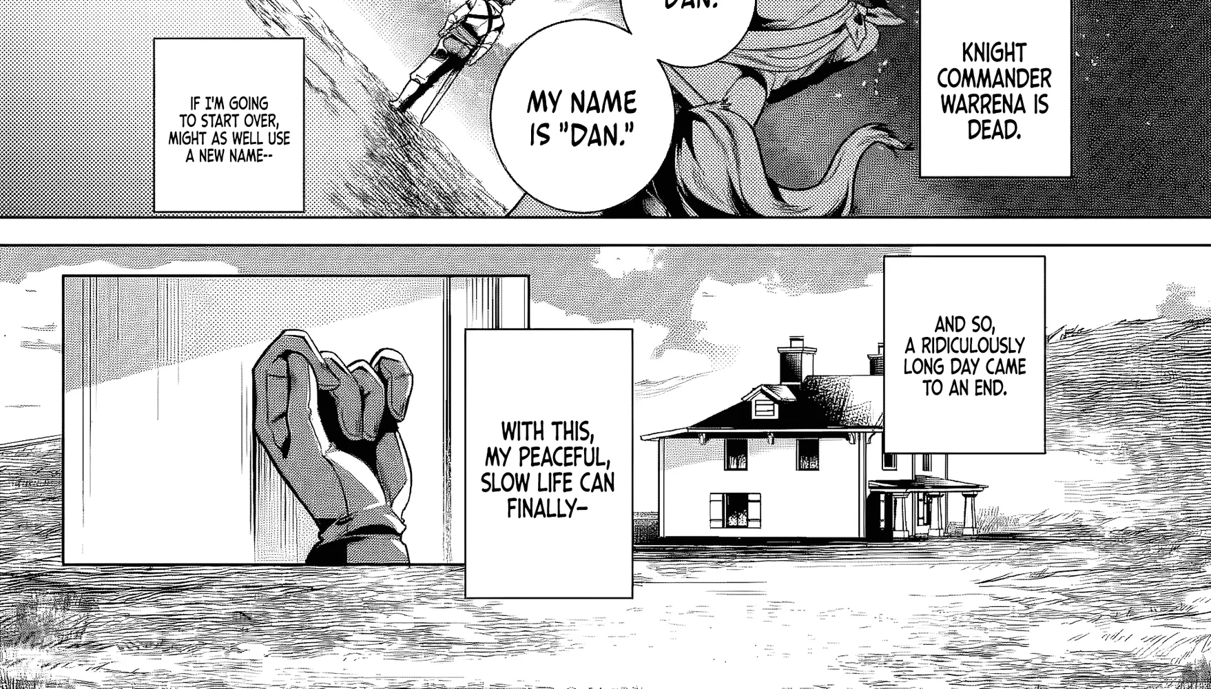 Netorare Tsuihousareta Saikyou Kishi Danchou no Ossan, Katainaka de Eiyuu ni Matsuriagerareru Chapter 3.3 page 21 - 