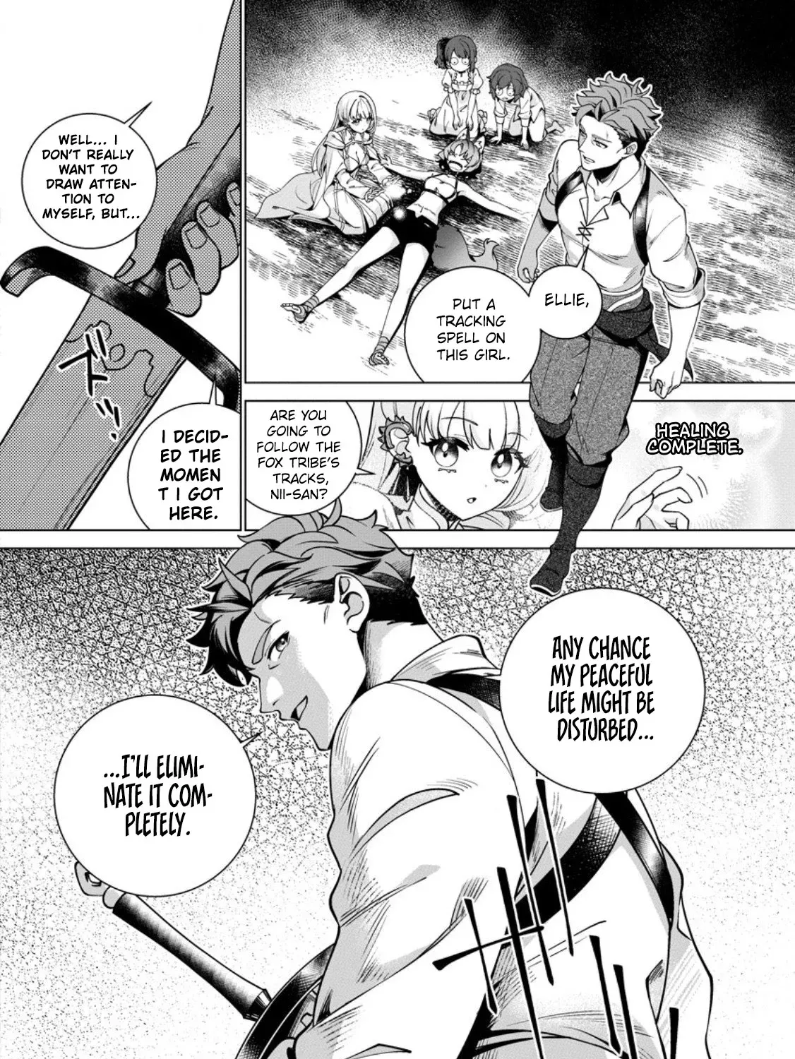 Netorare Tsuihousareta Saikyou Kishi Danchou no Ossan, Katainaka de Eiyuu ni Matsuriagerareru Chapter 3 page 11 - 