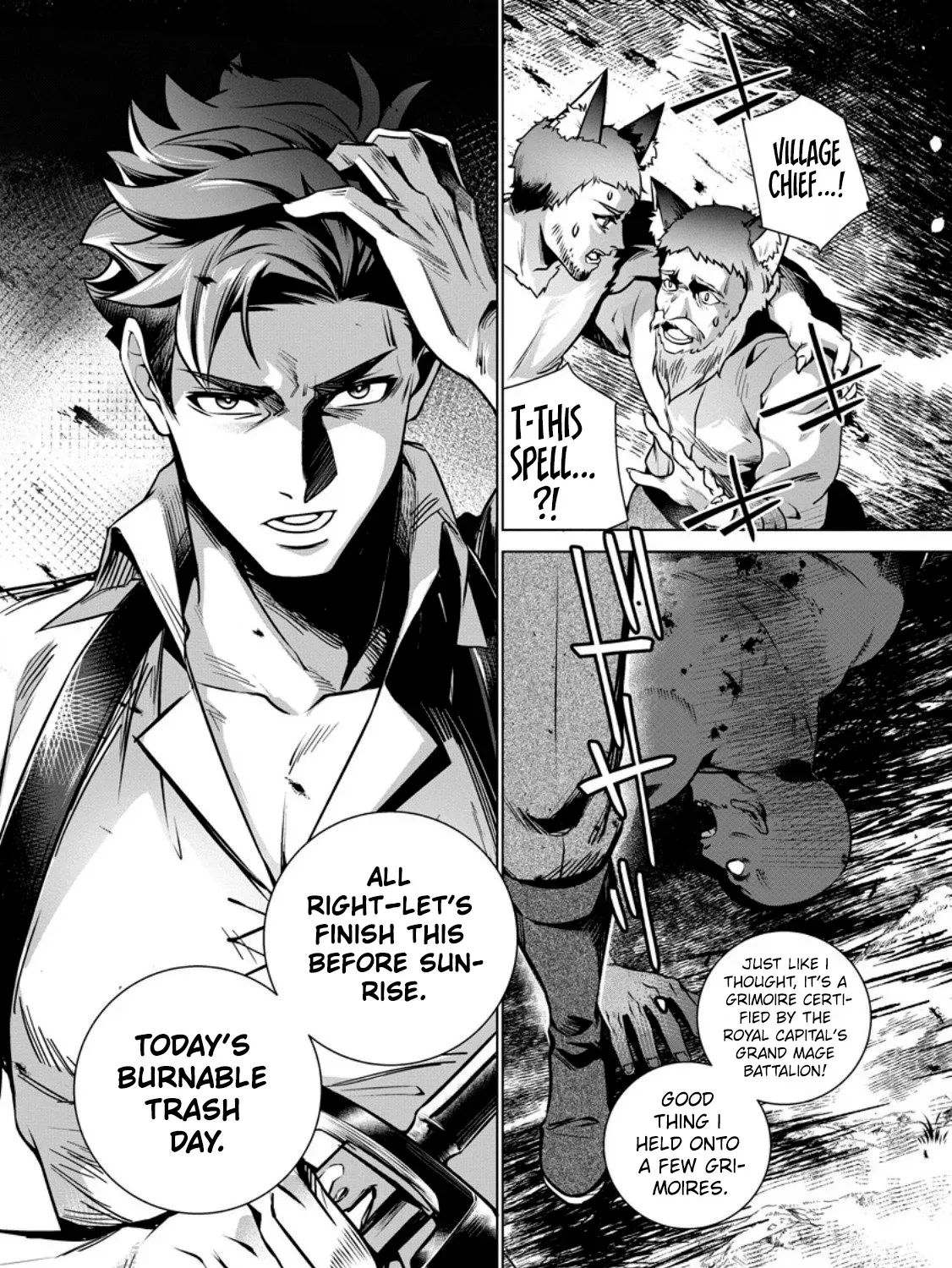 Netorare Tsuihousareta Saikyou Kishi Danchou no Ossan, Katainaka de Eiyuu ni Matsuriagerareru Chapter 3 page 29 - 