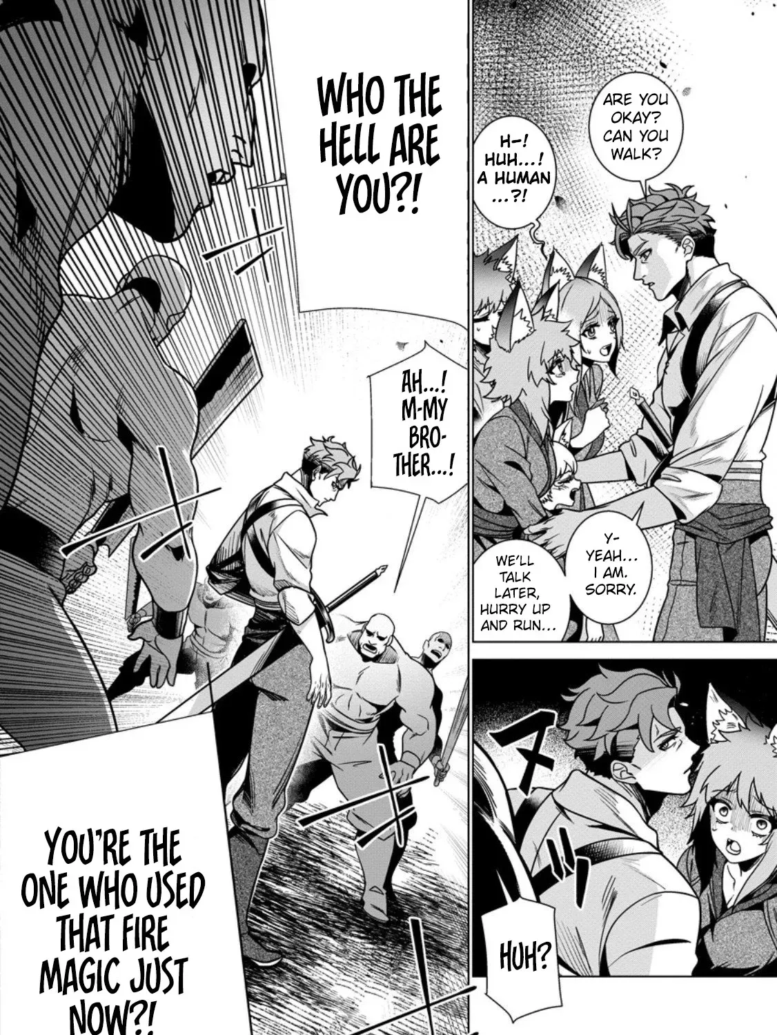 Netorare Tsuihousareta Saikyou Kishi Danchou no Ossan, Katainaka de Eiyuu ni Matsuriagerareru Chapter 3 page 35 - 