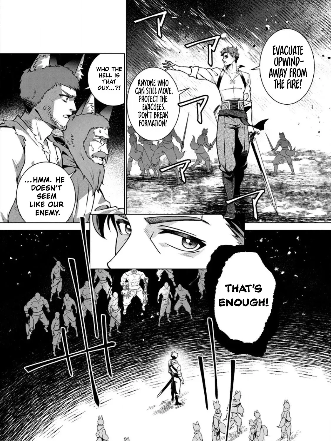 Netorare Tsuihousareta Saikyou Kishi Danchou no Ossan, Katainaka de Eiyuu ni Matsuriagerareru Chapter 3 page 43 - 