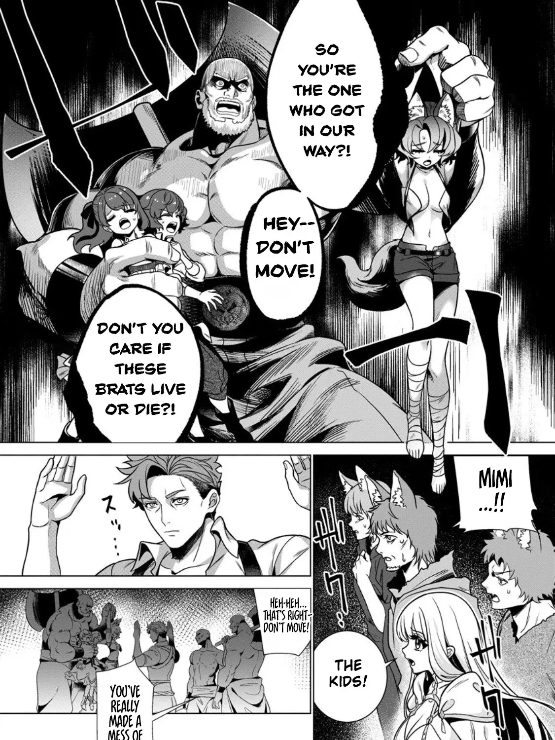Netorare Tsuihousareta Saikyou Kishi Danchou no Ossan, Katainaka de Eiyuu ni Matsuriagerareru Chapter 3 page 45 - 