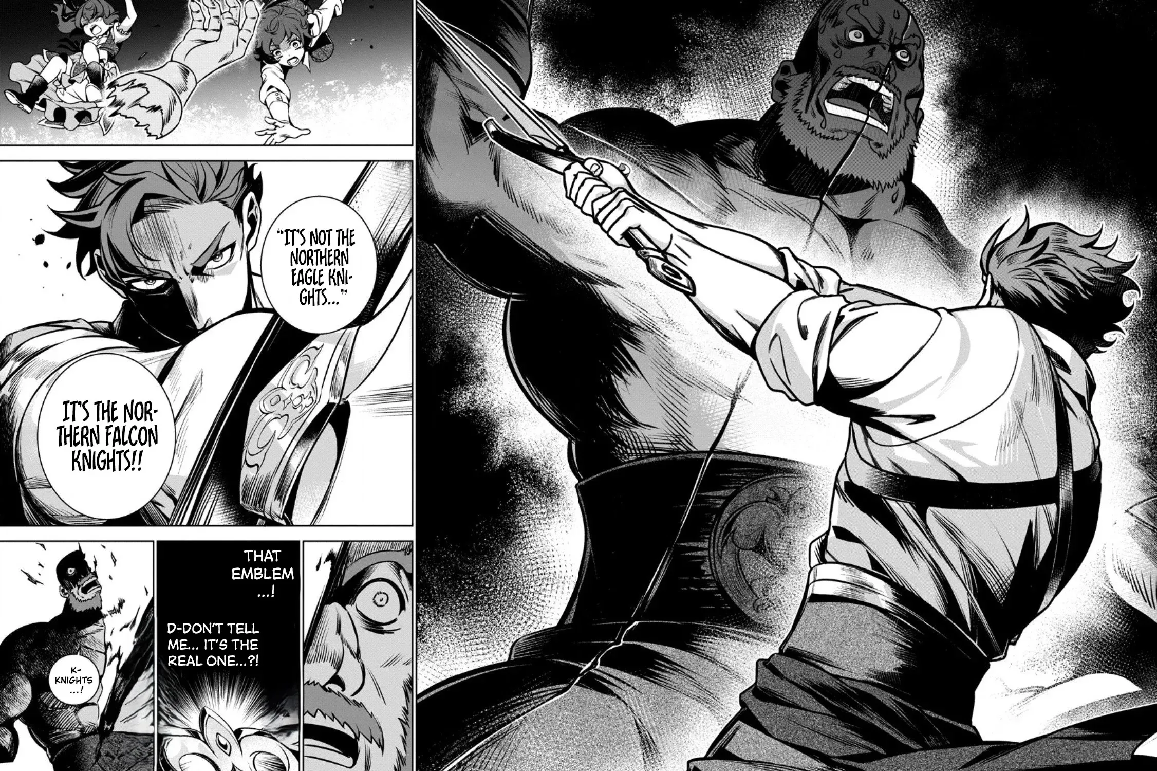 Netorare Tsuihousareta Saikyou Kishi Danchou no Ossan, Katainaka de Eiyuu ni Matsuriagerareru Chapter 3 page 59 - 