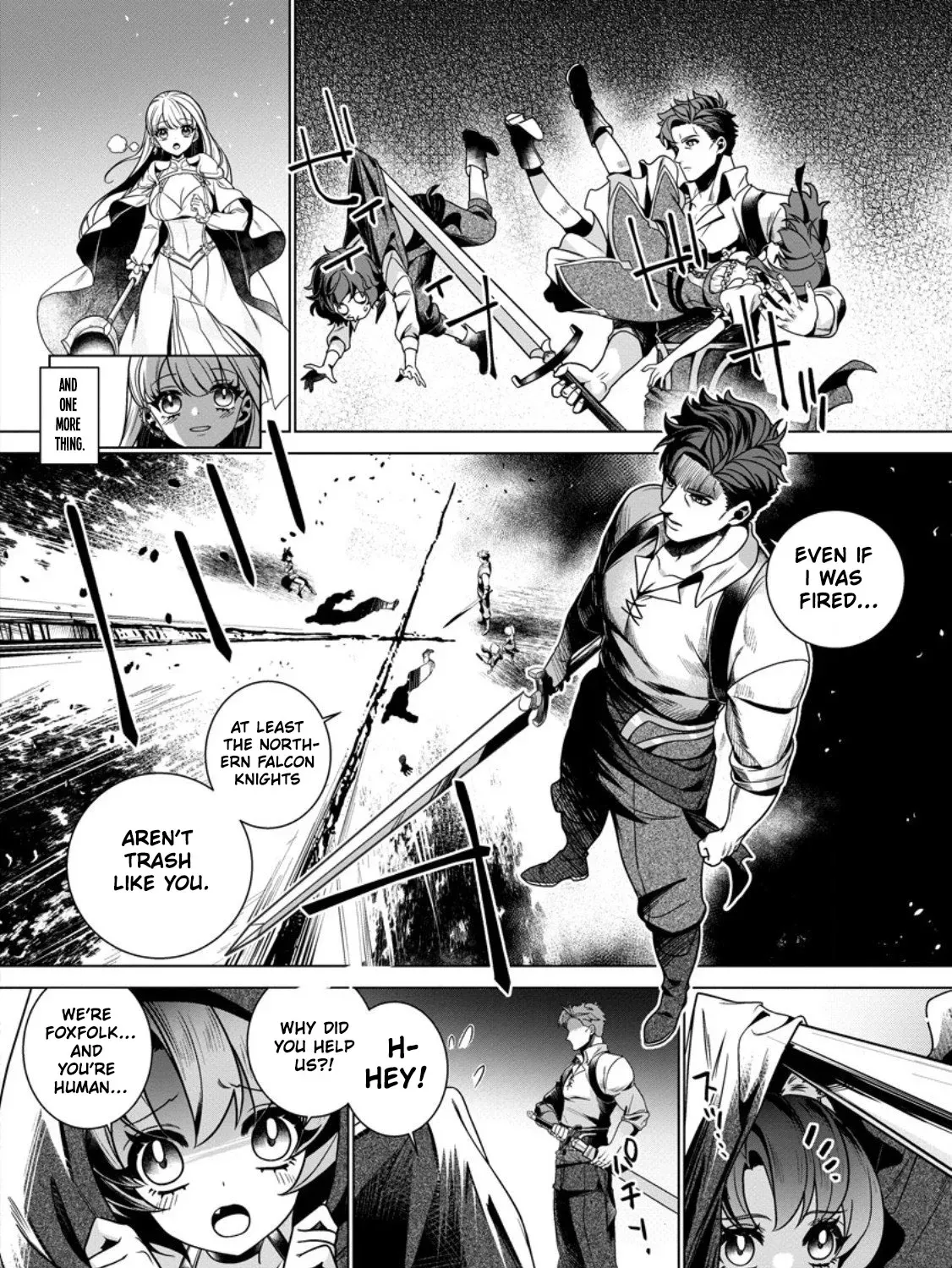 Netorare Tsuihousareta Saikyou Kishi Danchou no Ossan, Katainaka de Eiyuu ni Matsuriagerareru Chapter 3 page 61 - 