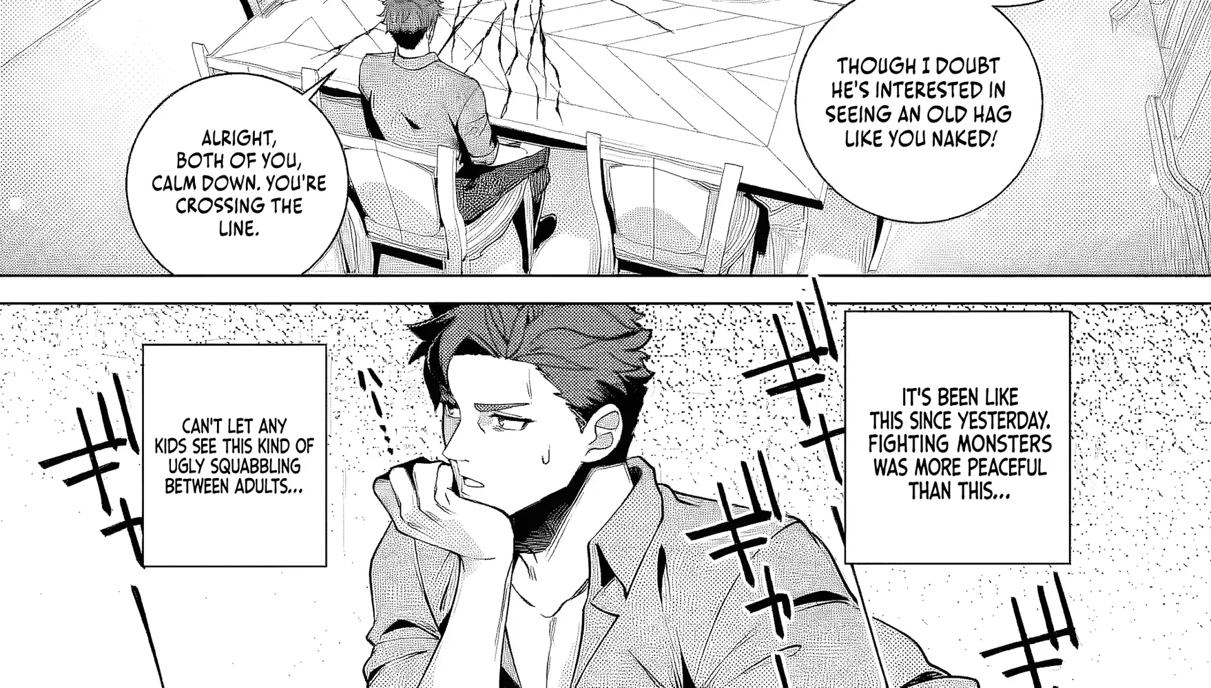 Netorare Tsuihousareta Saikyou Kishi Danchou no Ossan, Katainaka de Eiyuu ni Matsuriagerareru Chapter 4.1 page 11 - 