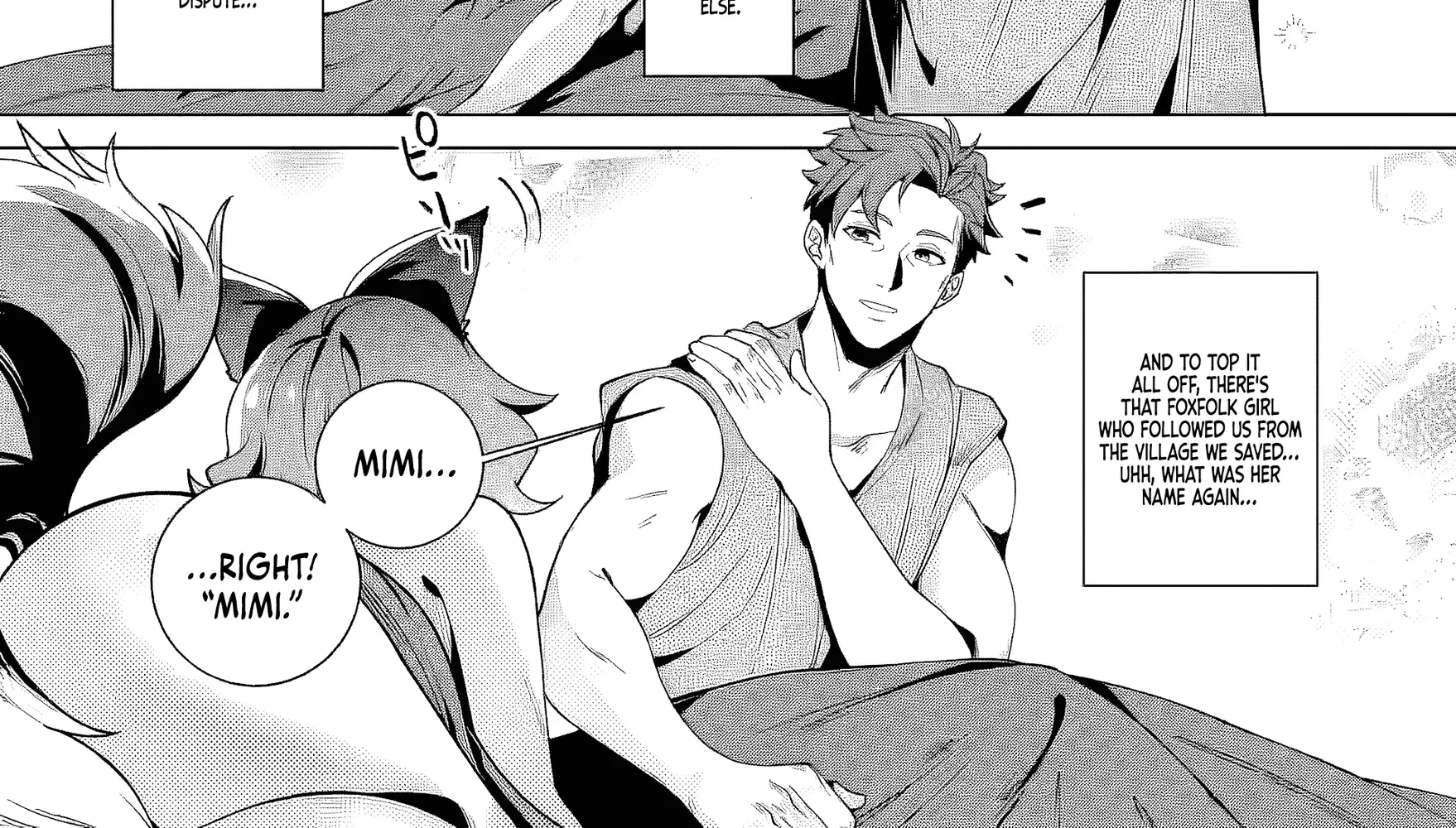 Netorare Tsuihousareta Saikyou Kishi Danchou no Ossan, Katainaka de Eiyuu ni Matsuriagerareru Chapter 4.1 page 3 - 