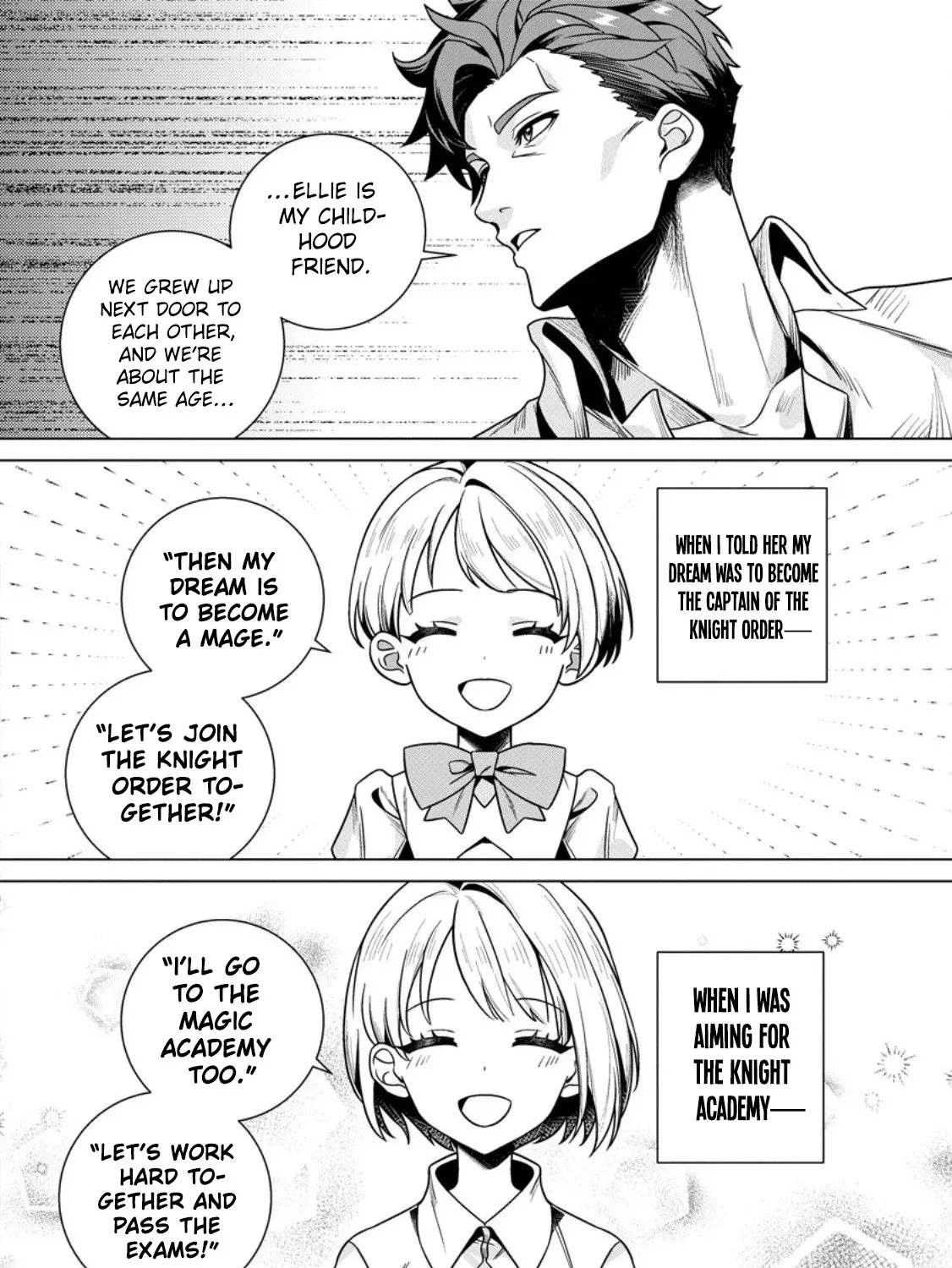 Netorare Tsuihousareta Saikyou Kishi Danchou no Ossan, Katainaka de Eiyuu ni Matsuriagerareru Chapter 4 page 15 - 