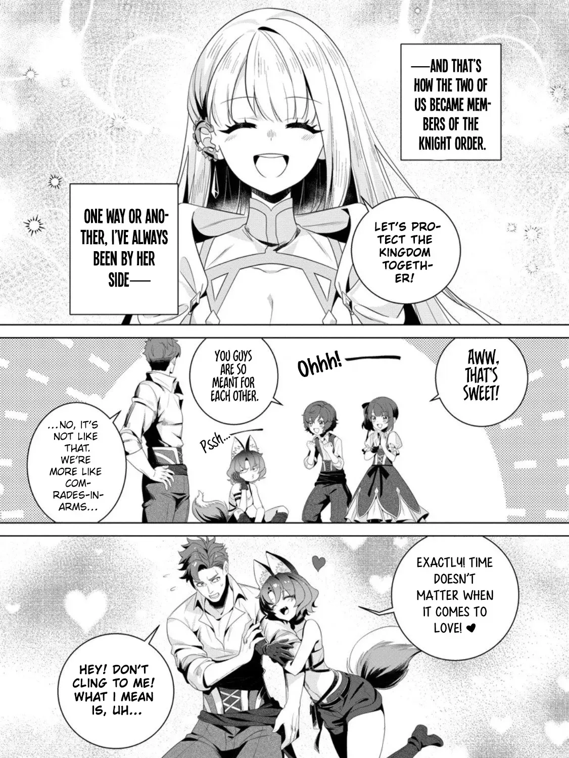 Netorare Tsuihousareta Saikyou Kishi Danchou no Ossan, Katainaka de Eiyuu ni Matsuriagerareru Chapter 4 page 17 - 