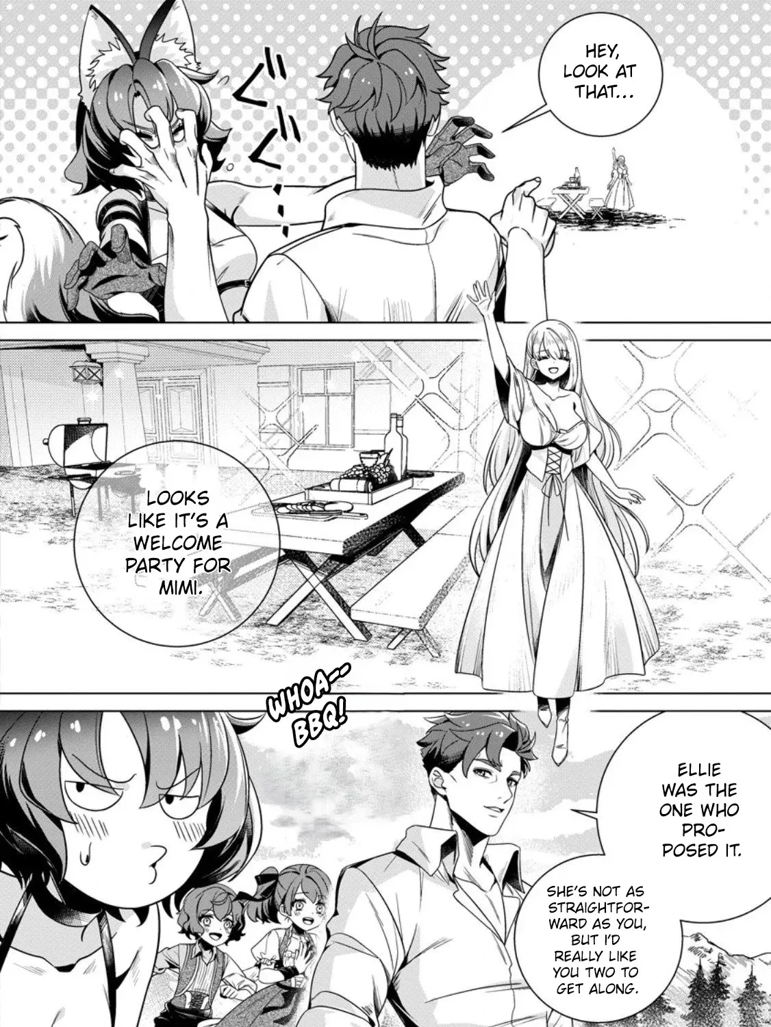 Netorare Tsuihousareta Saikyou Kishi Danchou no Ossan, Katainaka de Eiyuu ni Matsuriagerareru Chapter 4 page 19 - 