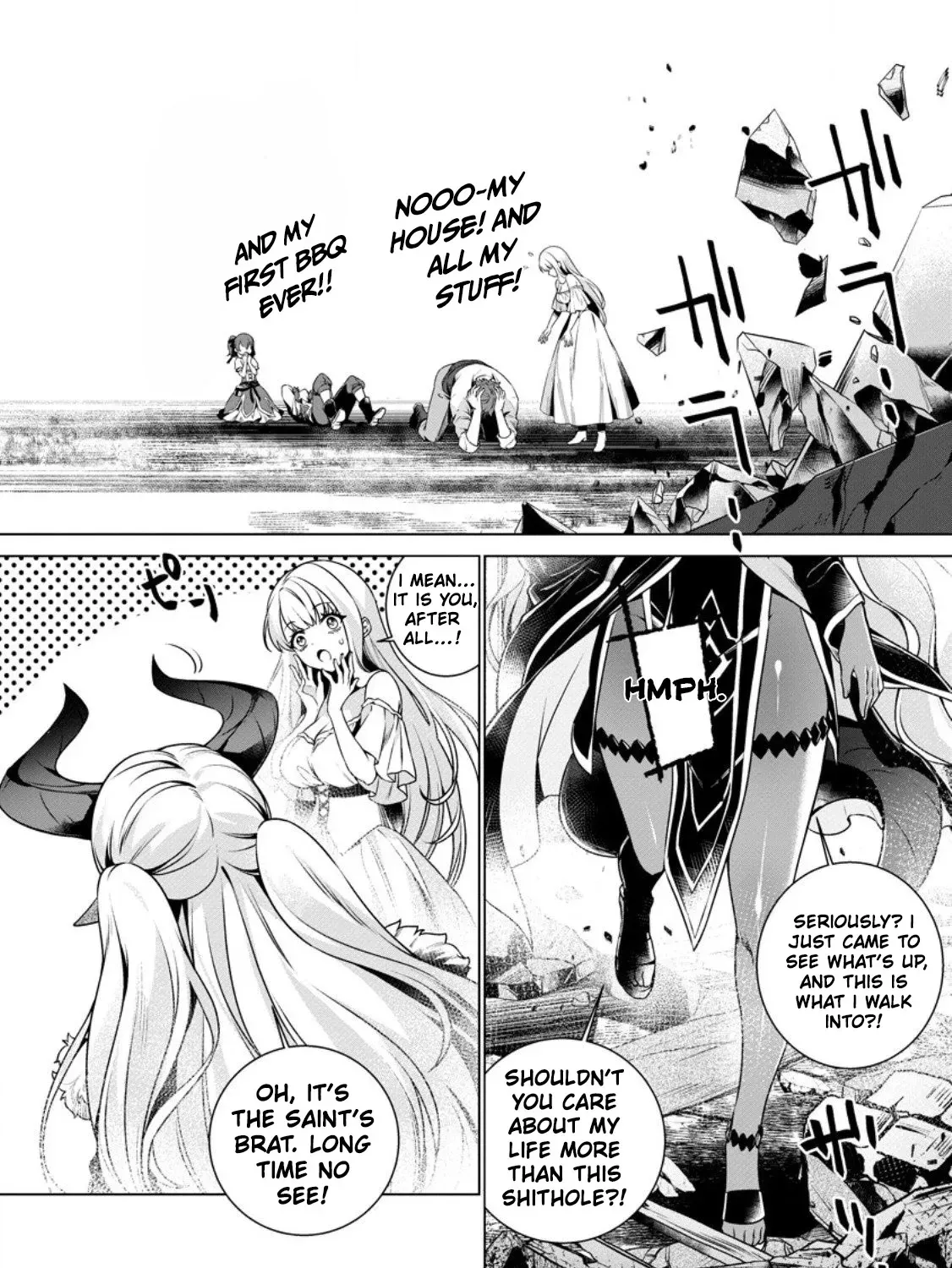 Netorare Tsuihousareta Saikyou Kishi Danchou no Ossan, Katainaka de Eiyuu ni Matsuriagerareru Chapter 4 page 35 - 
