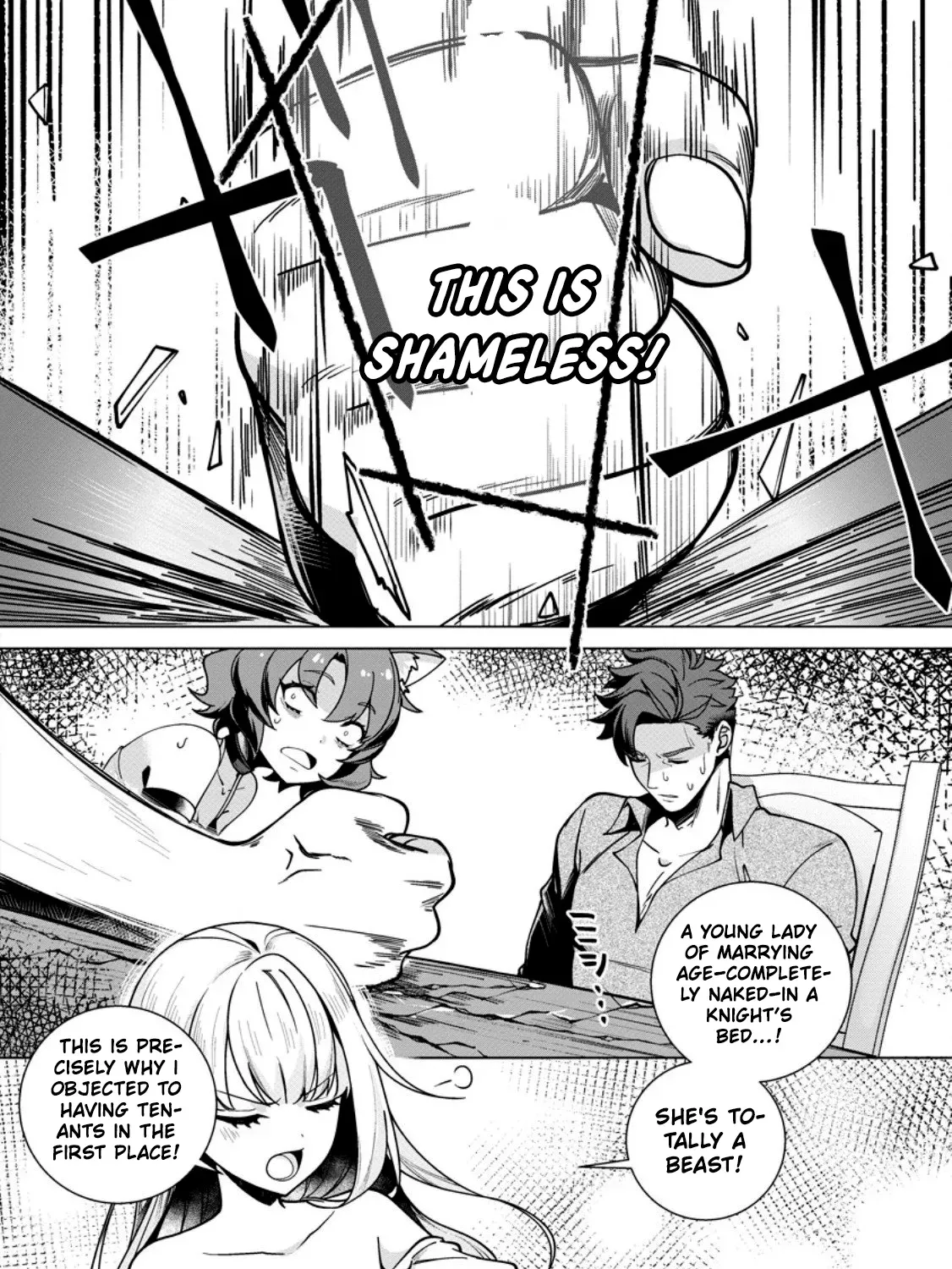 Netorare Tsuihousareta Saikyou Kishi Danchou no Ossan, Katainaka de Eiyuu ni Matsuriagerareru Chapter 4 page 7 - 
