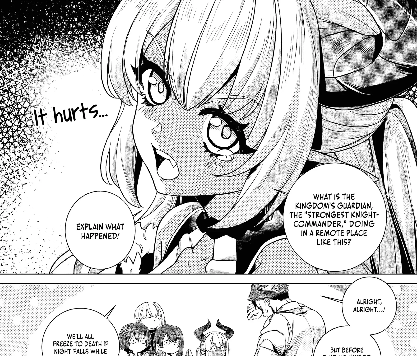 Netorare Tsuihousareta Saikyou Kishi Danchou no Ossan, Katainaka de Eiyuu ni Matsuriagerareru Chapter 5.2 page 4 - 