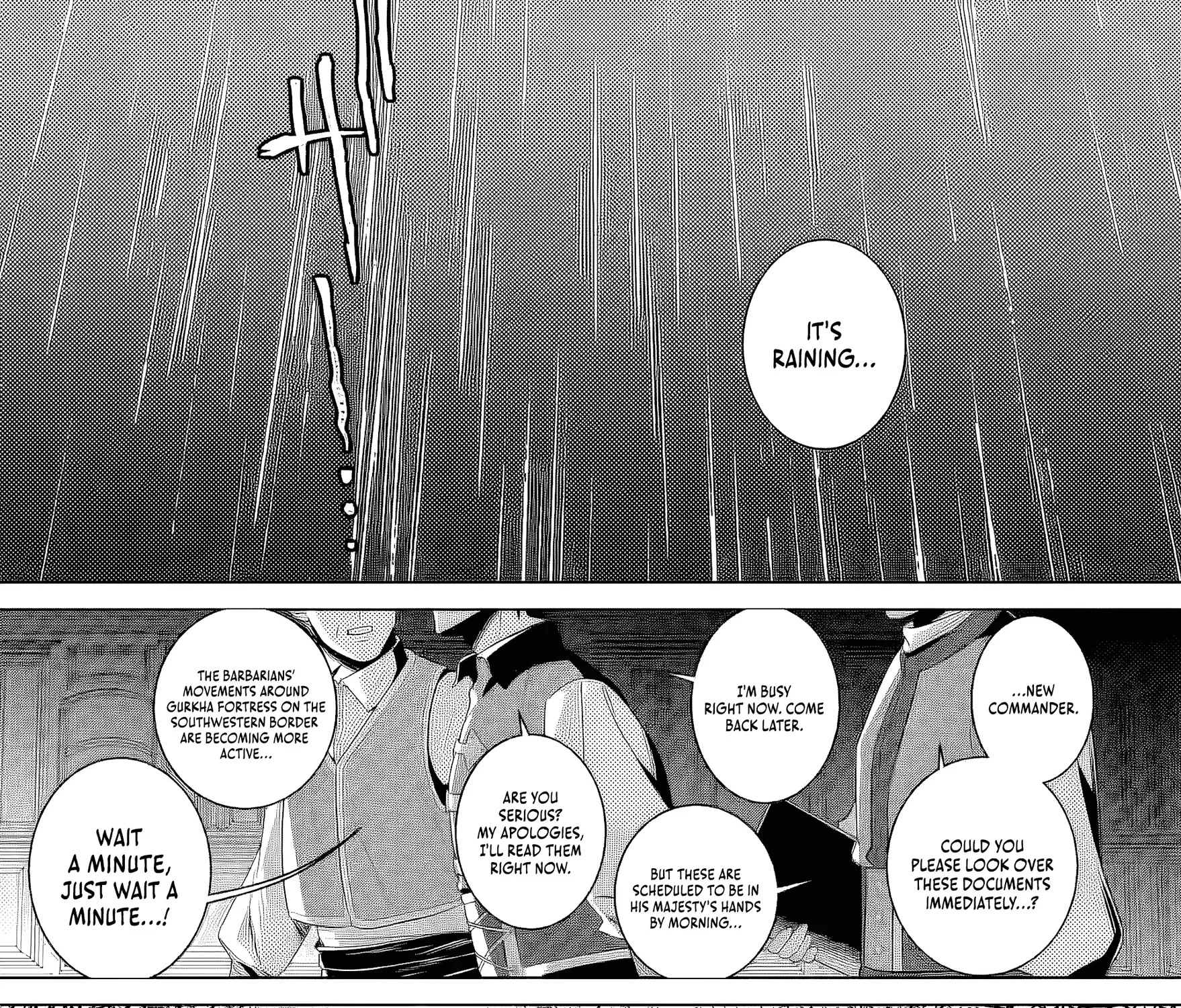 Netorare Tsuihousareta Saikyou Kishi Danchou no Ossan, Katainaka de Eiyuu ni Matsuriagerareru Chapter 5.3 page 12 - 