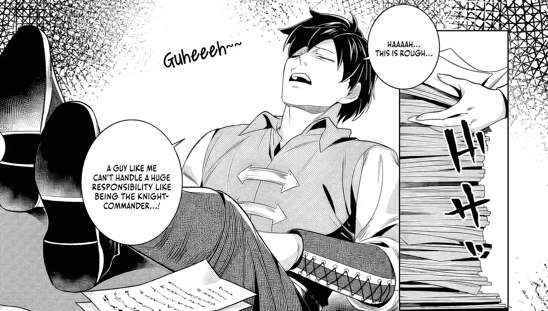 Netorare Tsuihousareta Saikyou Kishi Danchou no Ossan, Katainaka de Eiyuu ni Matsuriagerareru Chapter 5.3 page 13 - 
