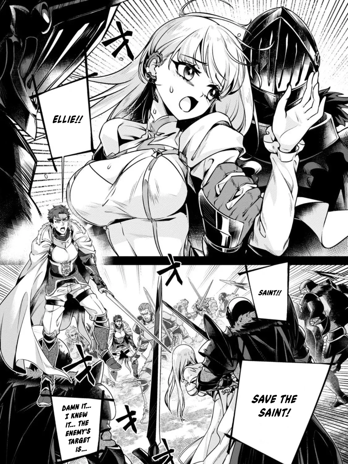Netorare Tsuihousareta Saikyou Kishi Danchou no Ossan, Katainaka de Eiyuu ni Matsuriagerareru Chapter 5 page 1 - 