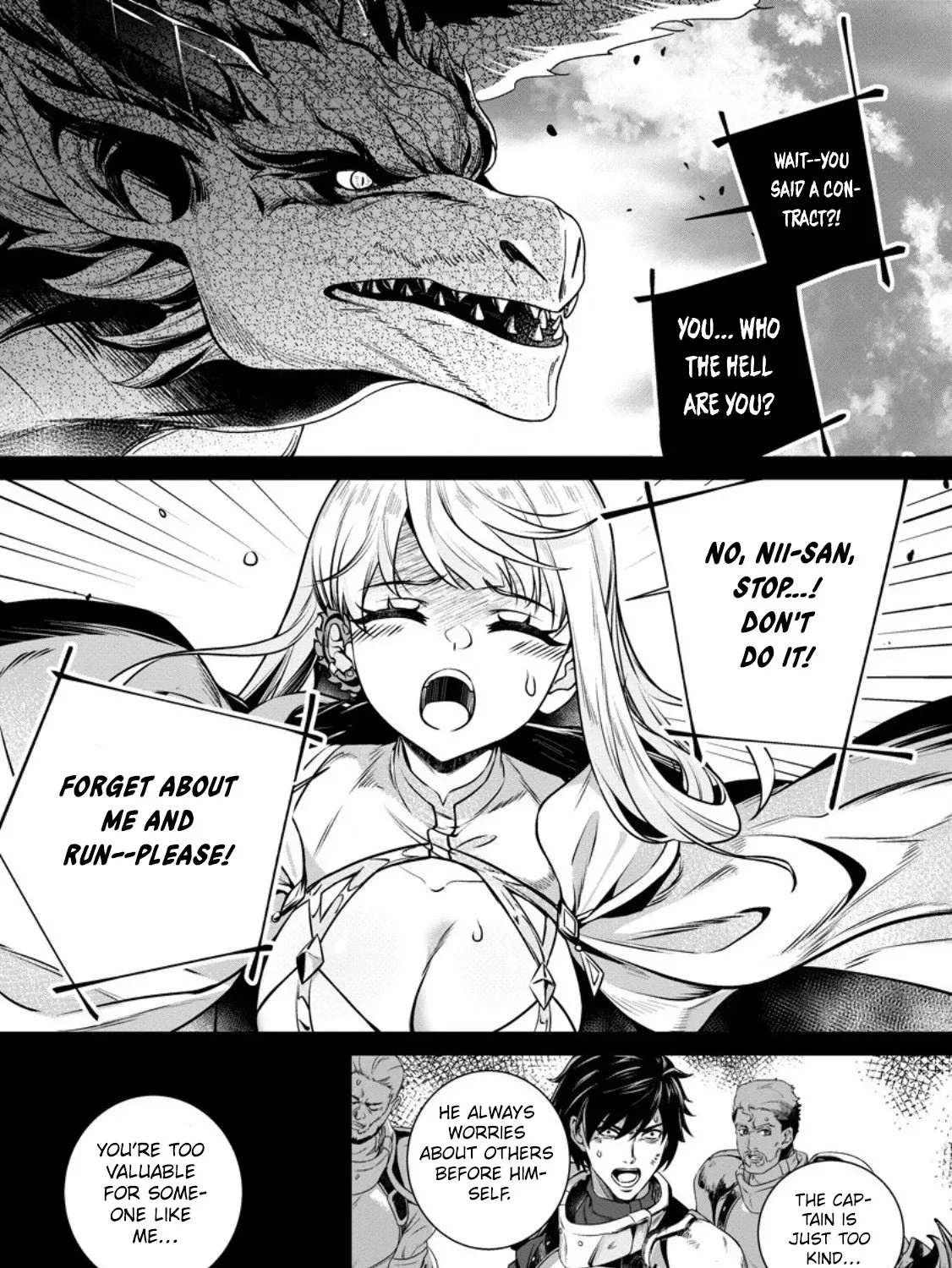 Netorare Tsuihousareta Saikyou Kishi Danchou no Ossan, Katainaka de Eiyuu ni Matsuriagerareru Chapter 5 page 11 - 