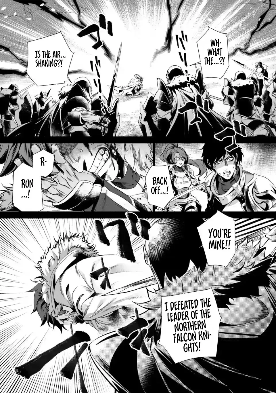 Netorare Tsuihousareta Saikyou Kishi Danchou no Ossan, Katainaka de Eiyuu ni Matsuriagerareru Chapter 5 page 25 - 