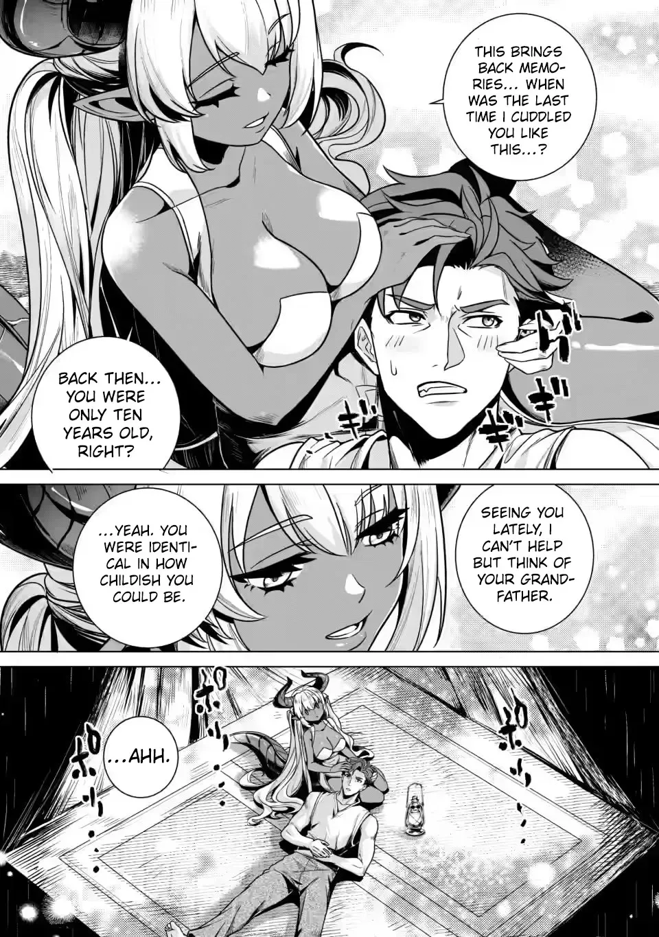 Netorare Tsuihousareta Saikyou Kishi Danchou no Ossan, Katainaka de Eiyuu ni Matsuriagerareru Chapter 5 page 33 - 