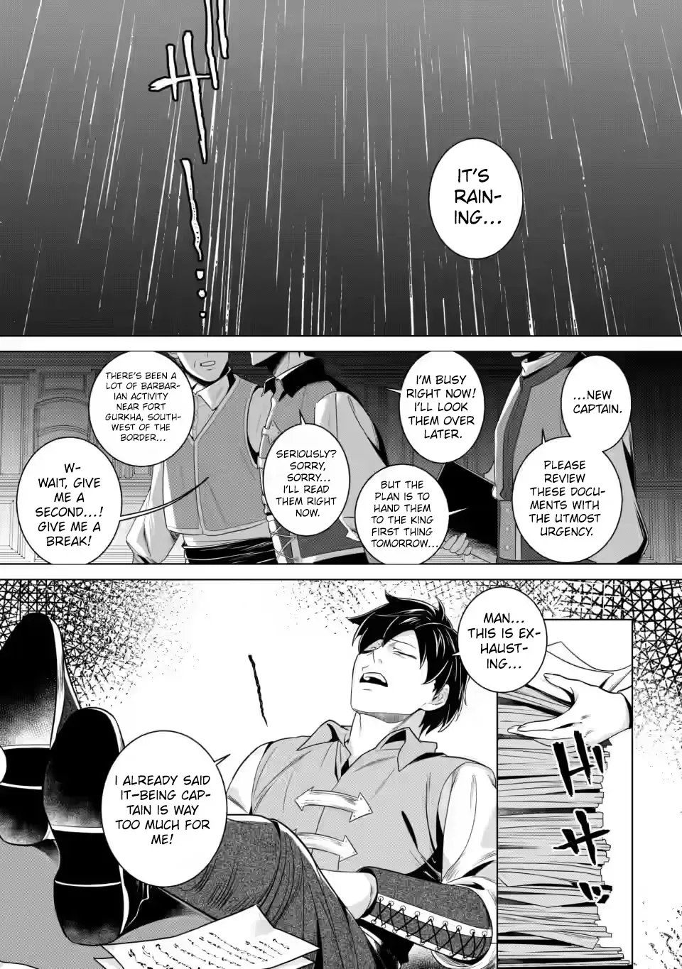 Netorare Tsuihousareta Saikyou Kishi Danchou no Ossan, Katainaka de Eiyuu ni Matsuriagerareru Chapter 5 page 34 - 