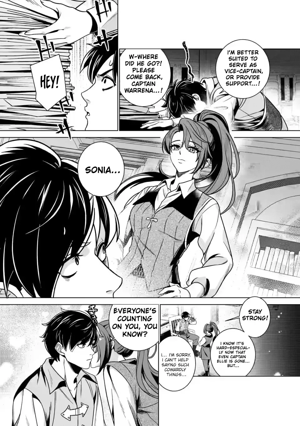 Netorare Tsuihousareta Saikyou Kishi Danchou no Ossan, Katainaka de Eiyuu ni Matsuriagerareru Chapter 5 page 35 - 
