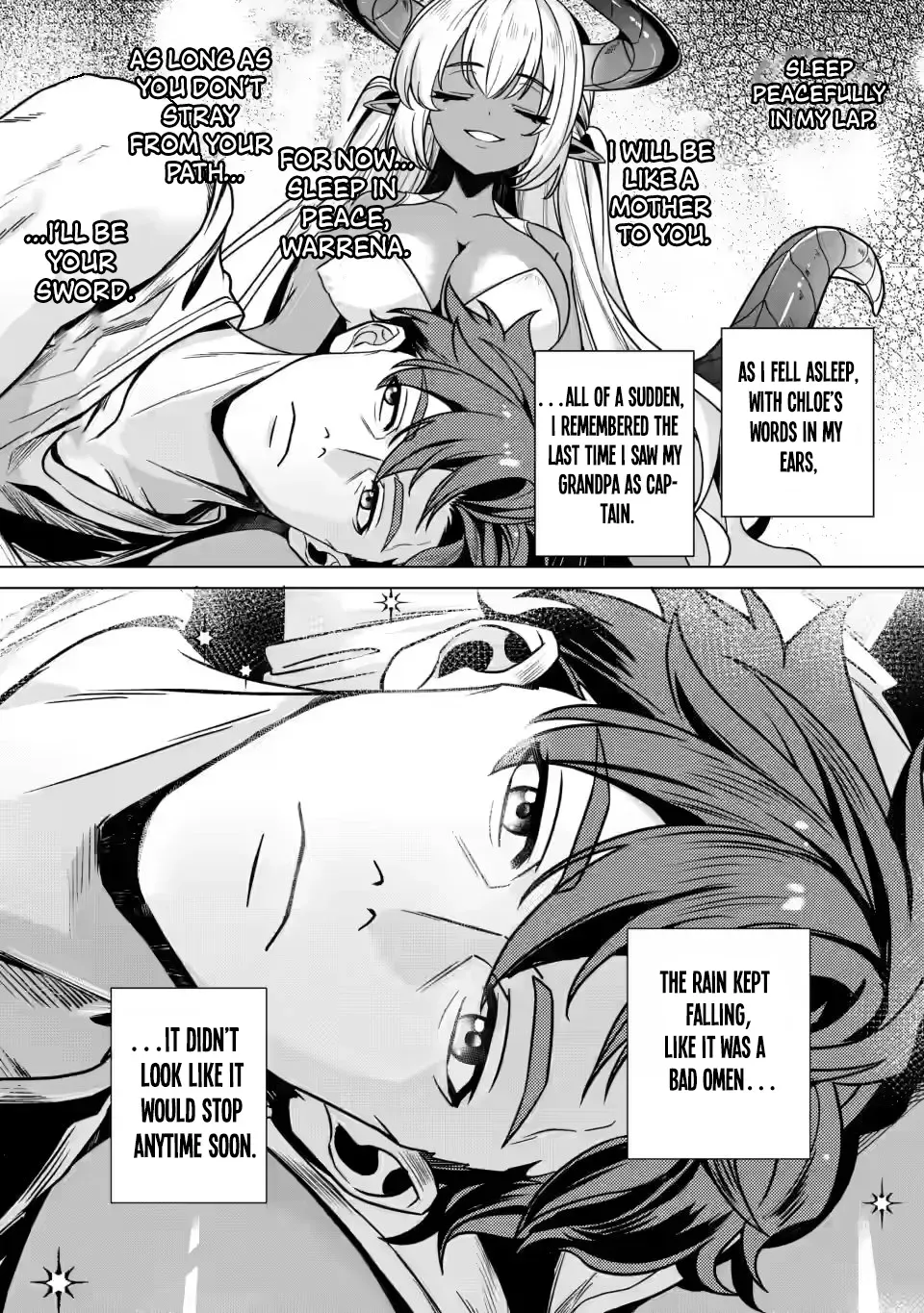 Netorare Tsuihousareta Saikyou Kishi Danchou no Ossan, Katainaka de Eiyuu ni Matsuriagerareru Chapter 5 page 38 - 