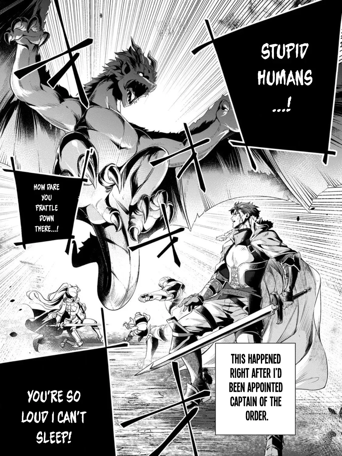 Netorare Tsuihousareta Saikyou Kishi Danchou no Ossan, Katainaka de Eiyuu ni Matsuriagerareru Chapter 5 page 5 - 