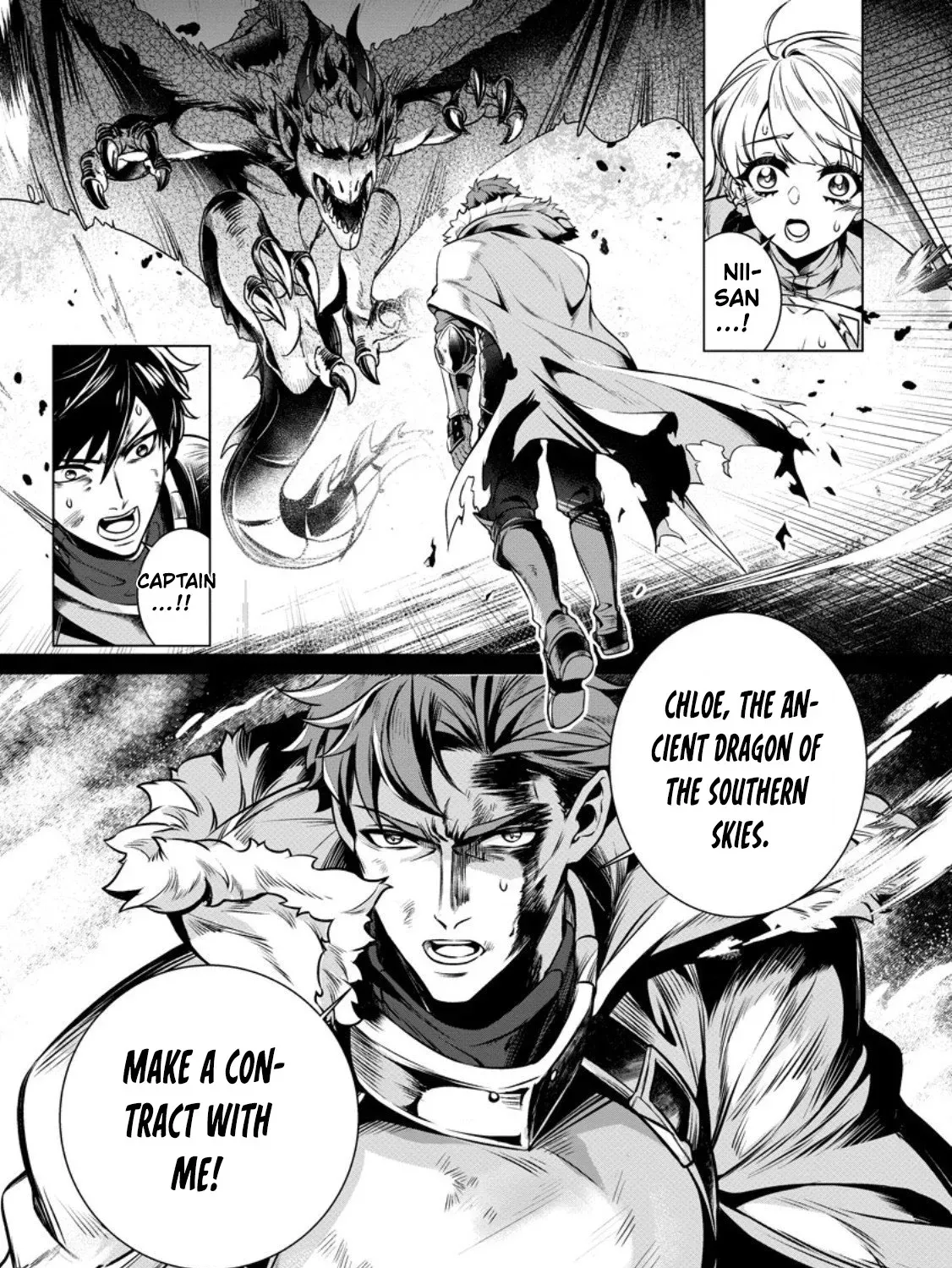Netorare Tsuihousareta Saikyou Kishi Danchou no Ossan, Katainaka de Eiyuu ni Matsuriagerareru Chapter 5 page 9 - 