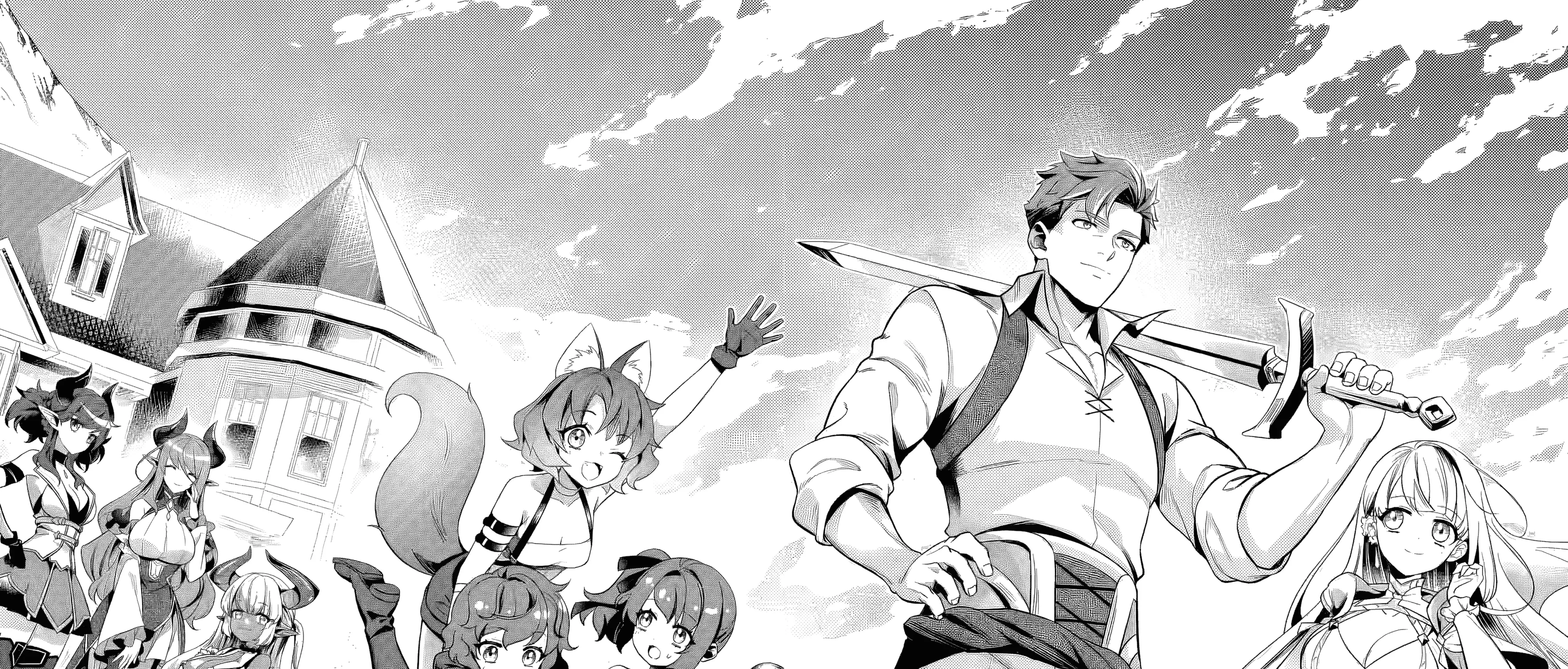 Netorare Tsuihousareta Saikyou Kishi Danchou no Ossan, Katainaka de Eiyuu ni Matsuriagerareru Chapter 6.1 page 8 - 