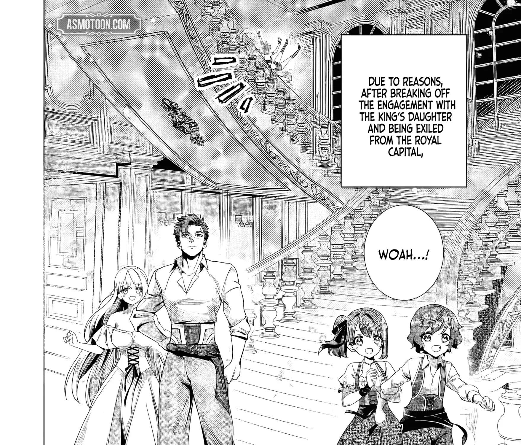 Netorare Tsuihousareta Saikyou Kishi Danchou no Ossan, Katainaka de Eiyuu ni Matsuriagerareru Chapter 6.1 page 10 - 