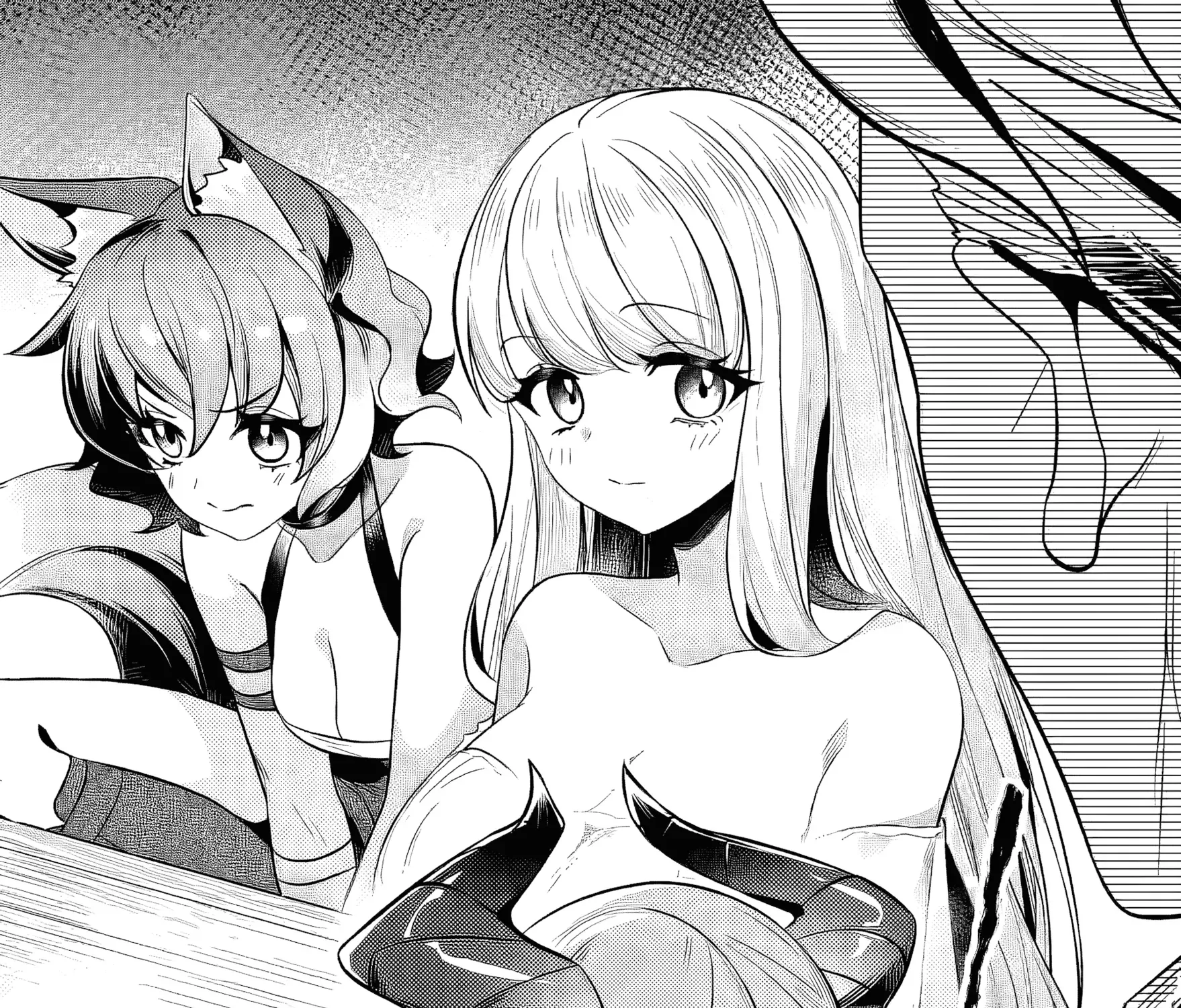 Netorare Tsuihousareta Saikyou Kishi Danchou no Ossan, Katainaka de Eiyuu ni Matsuriagerareru Chapter 6.2 page 2 - 