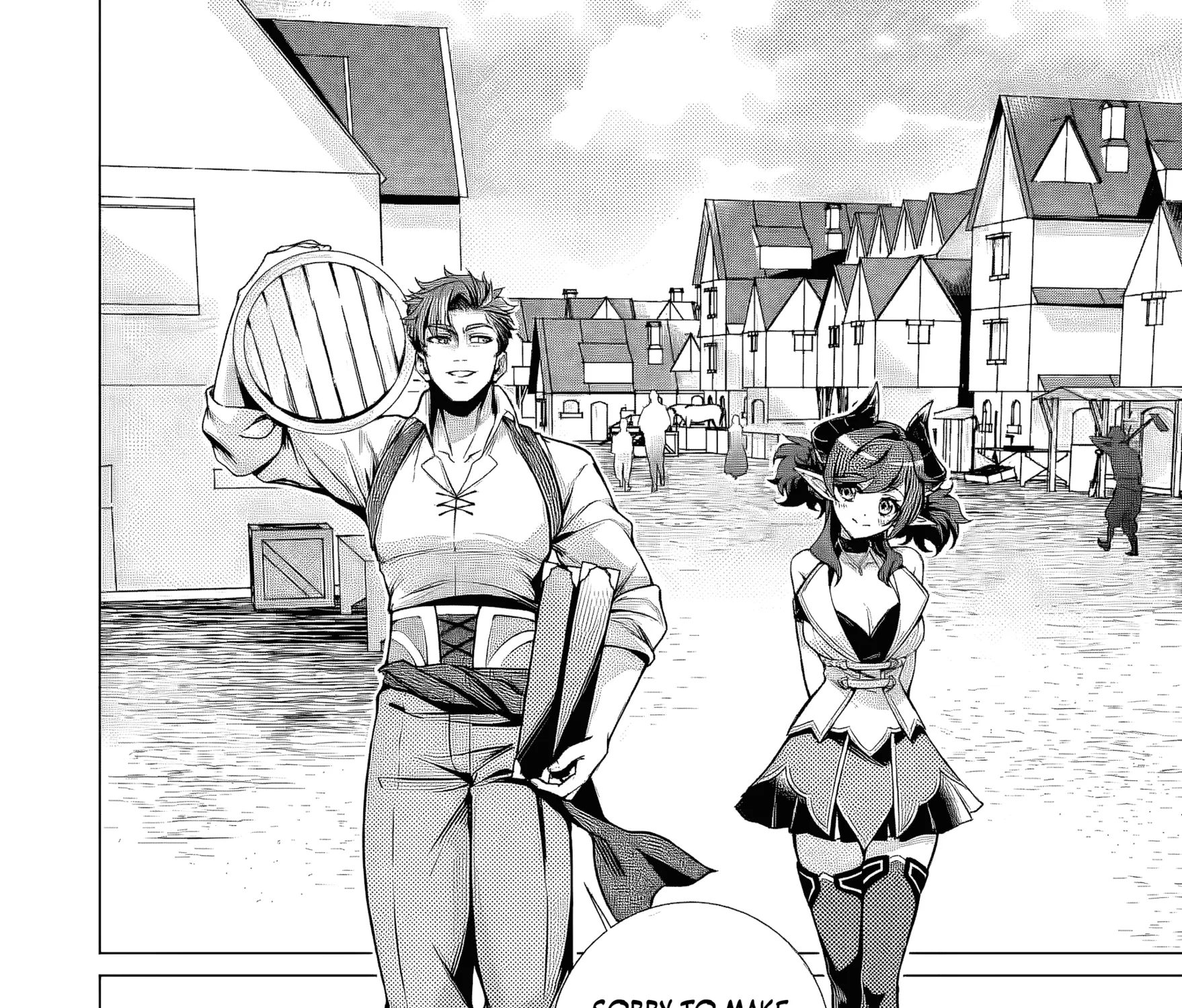 Netorare Tsuihousareta Saikyou Kishi Danchou no Ossan, Katainaka de Eiyuu ni Matsuriagerareru Chapter 6.3 page 10 - 
