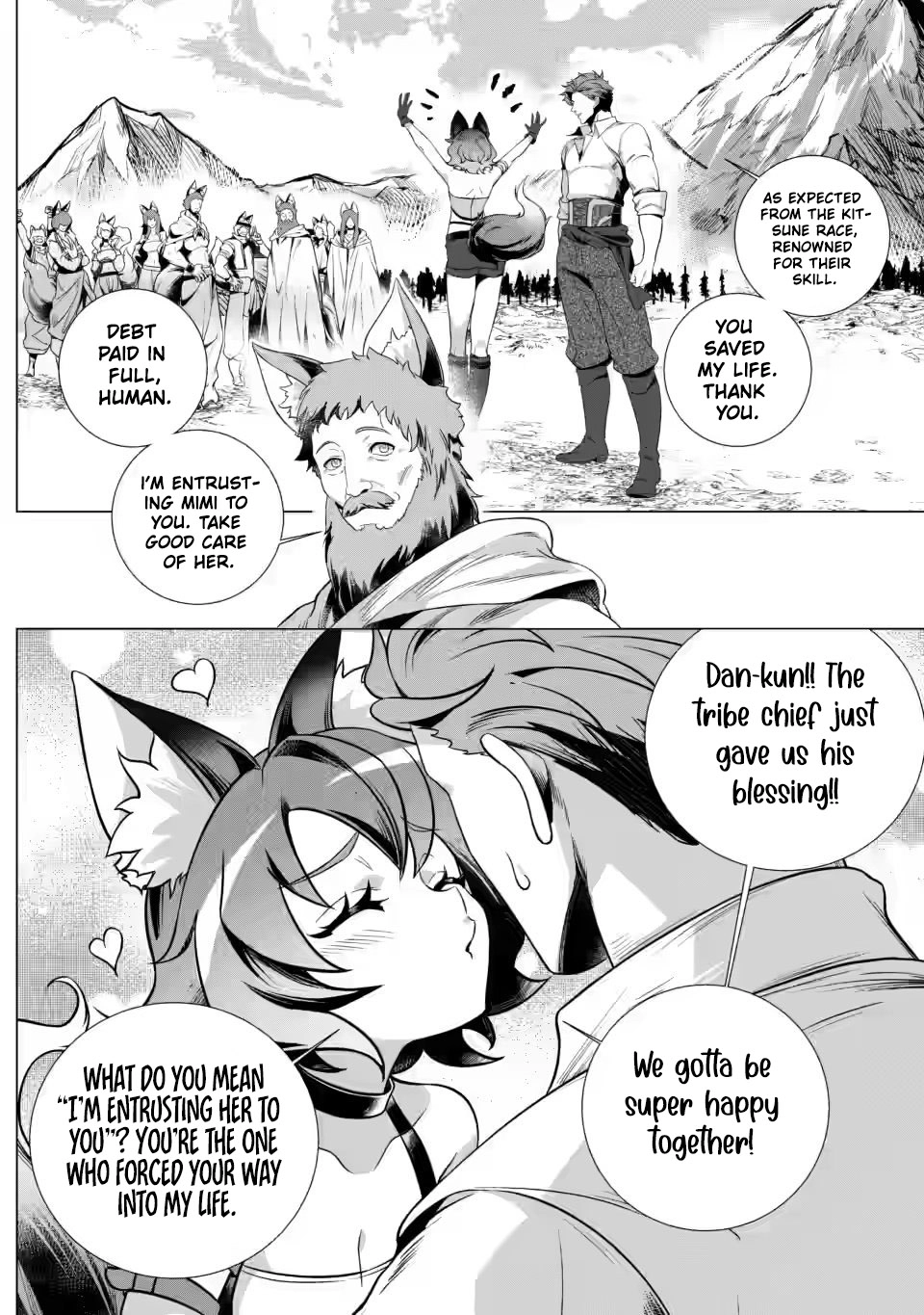 Netorare Tsuihousareta Saikyou Kishi Danchou no Ossan, Katainaka de Eiyuu ni Matsuriagerareru Chapter 6 page 3 - 