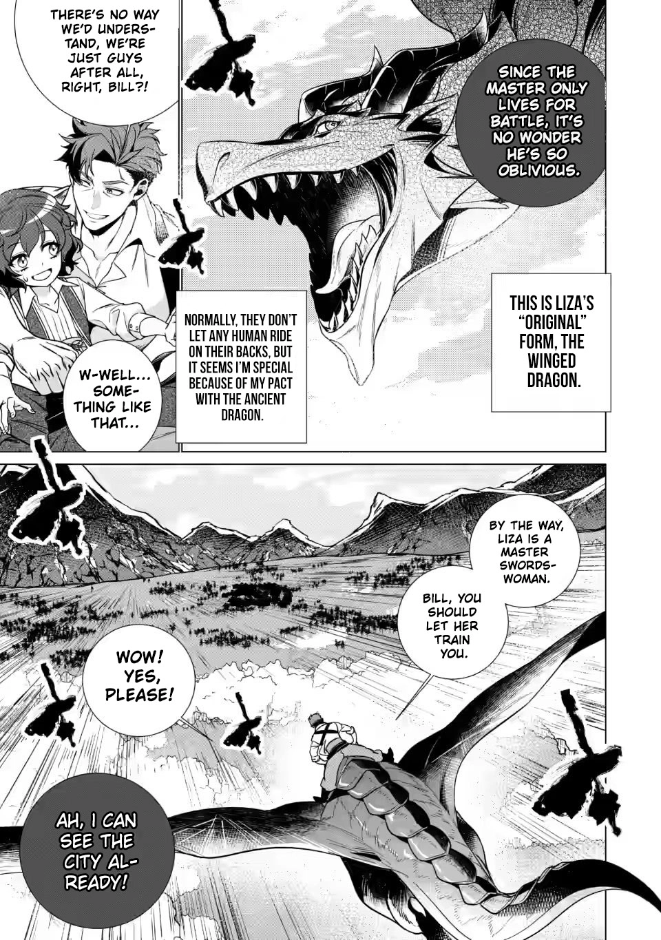 Netorare Tsuihousareta Saikyou Kishi Danchou no Ossan, Katainaka de Eiyuu ni Matsuriagerareru Chapter 6 page 23 - 