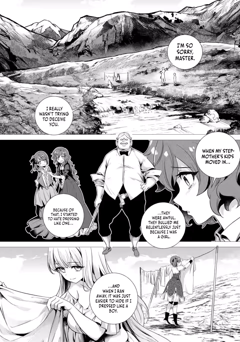 Netorare Tsuihousareta Saikyou Kishi Danchou no Ossan, Katainaka de Eiyuu ni Matsuriagerareru Chapter 7.2 page 5 - 