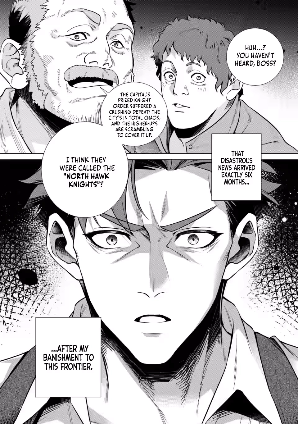 Netorare Tsuihousareta Saikyou Kishi Danchou no Ossan, Katainaka de Eiyuu ni Matsuriagerareru Chapter 7.3 page 11 - 