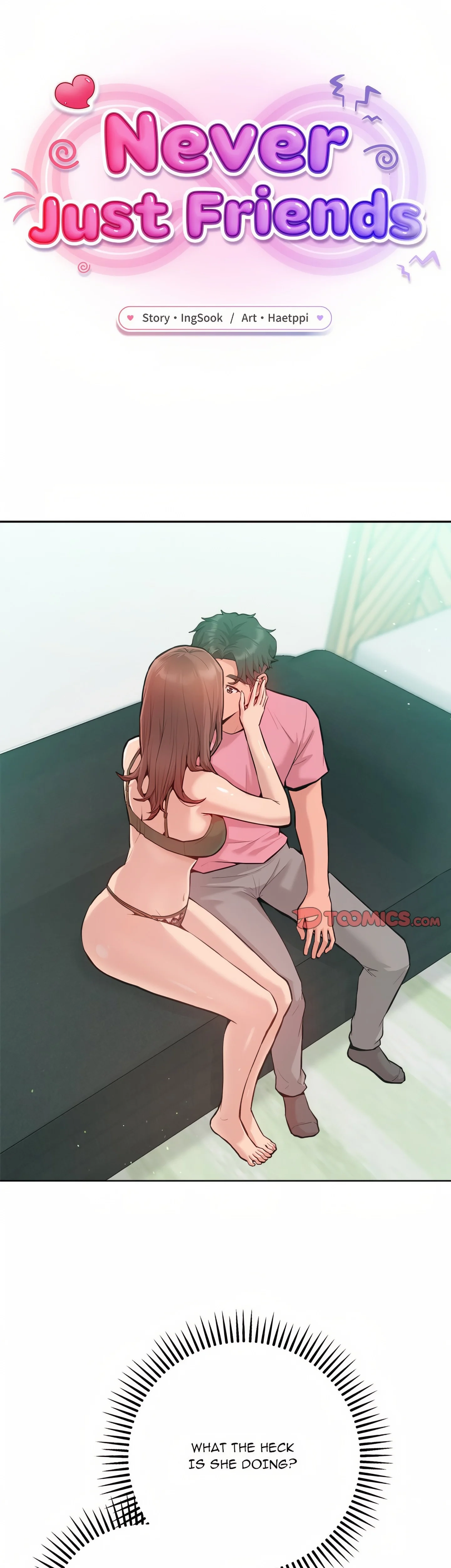 Never Just Friends Chapter 3 page 1 - 