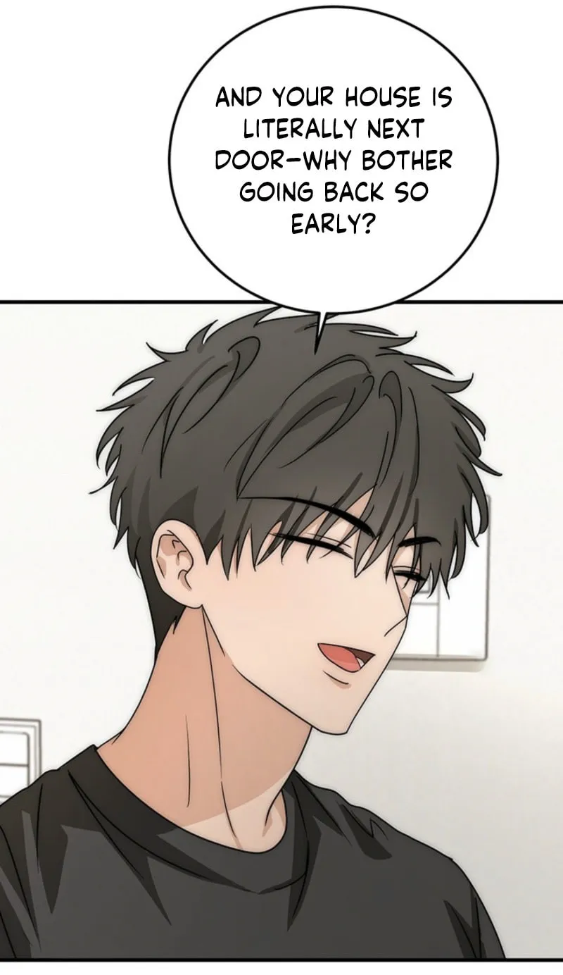 Next door. Younger guy. Heart fluttering. Chapter 11 page 28 - 
