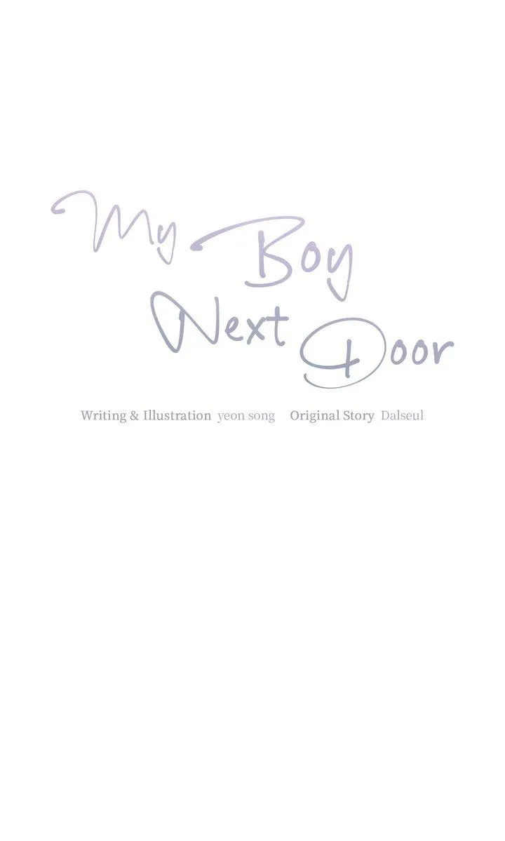 Next door. Younger guy. Heart fluttering. Chapter 28 page 25 - 