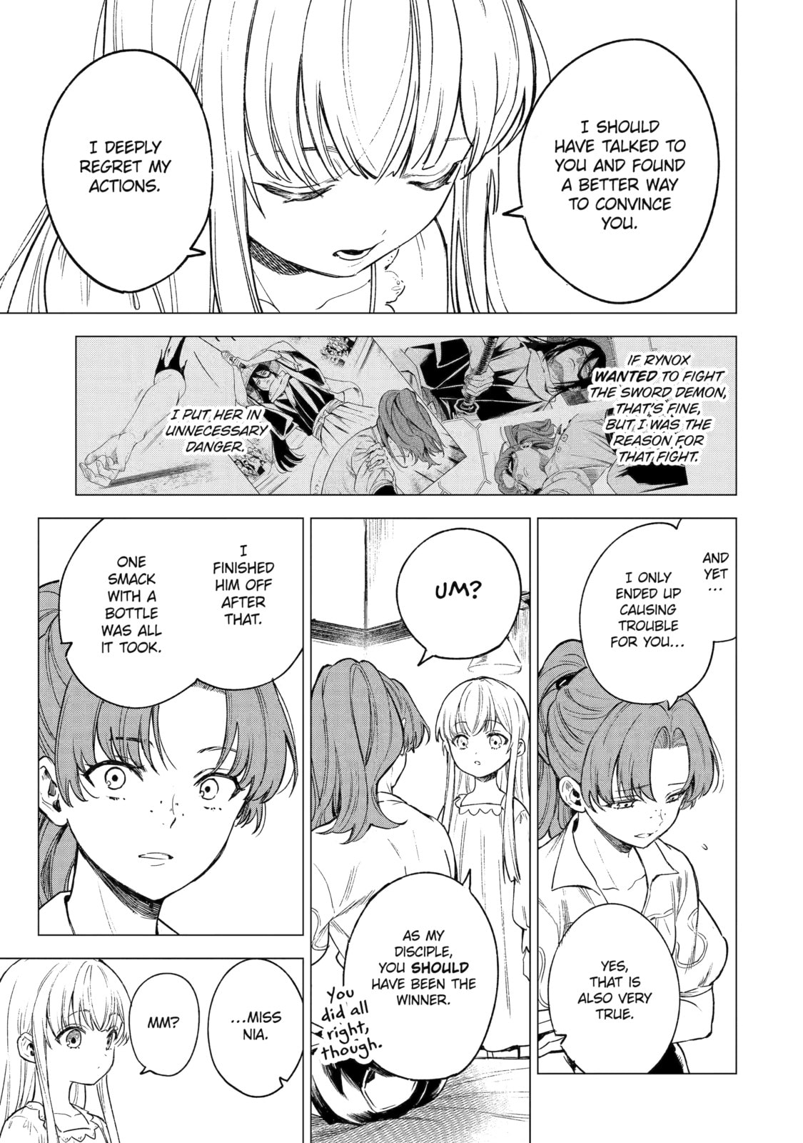 Nia Liston: The Merciless Maiden Chapter 10.2 page 1 - 