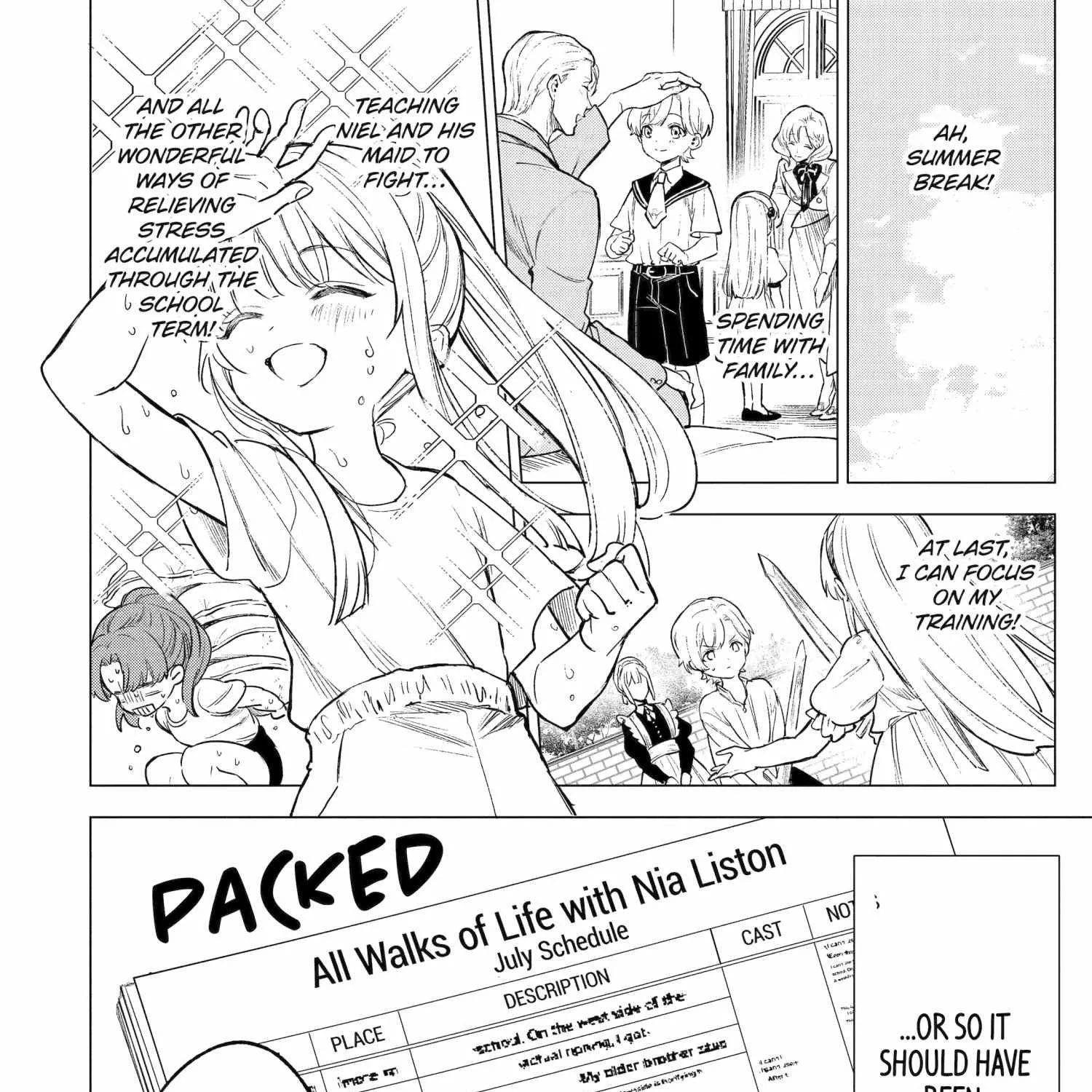Nia Liston: The Merciless Maiden Chapter 10.3 page 12 - 