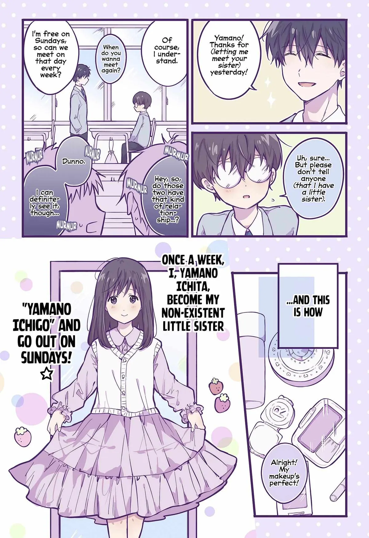 Nichiyoubi no Ichigo-chan Chapter 5 page 1 - 