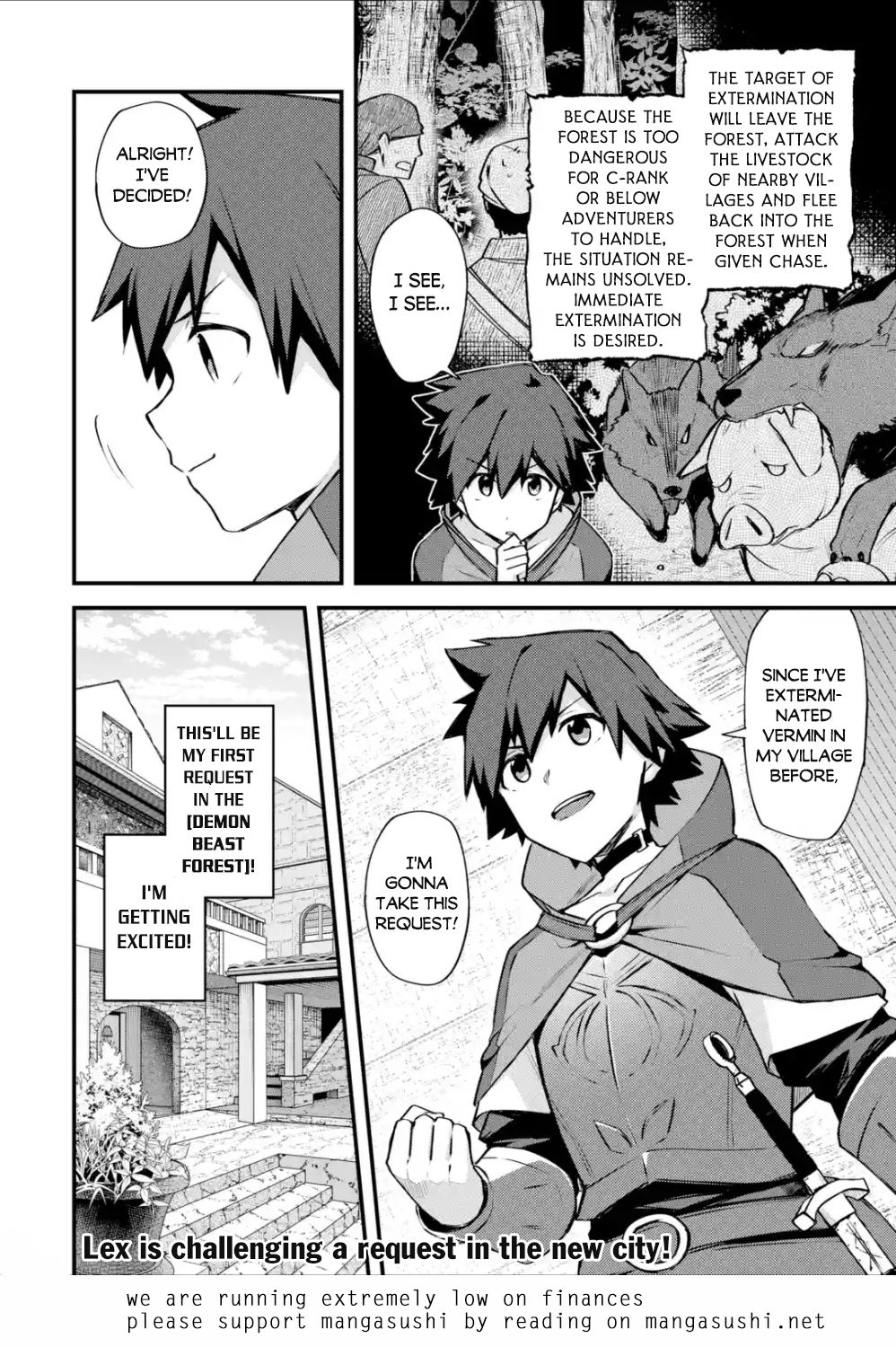 Nido Tensei Shita Shounen wa S Rank Boukensha Toshite Heion ni Sugosu-zense ga kenja de eiyuu datta boku wa raisede wa jimini ikiru Chapter 16 page 34 - 