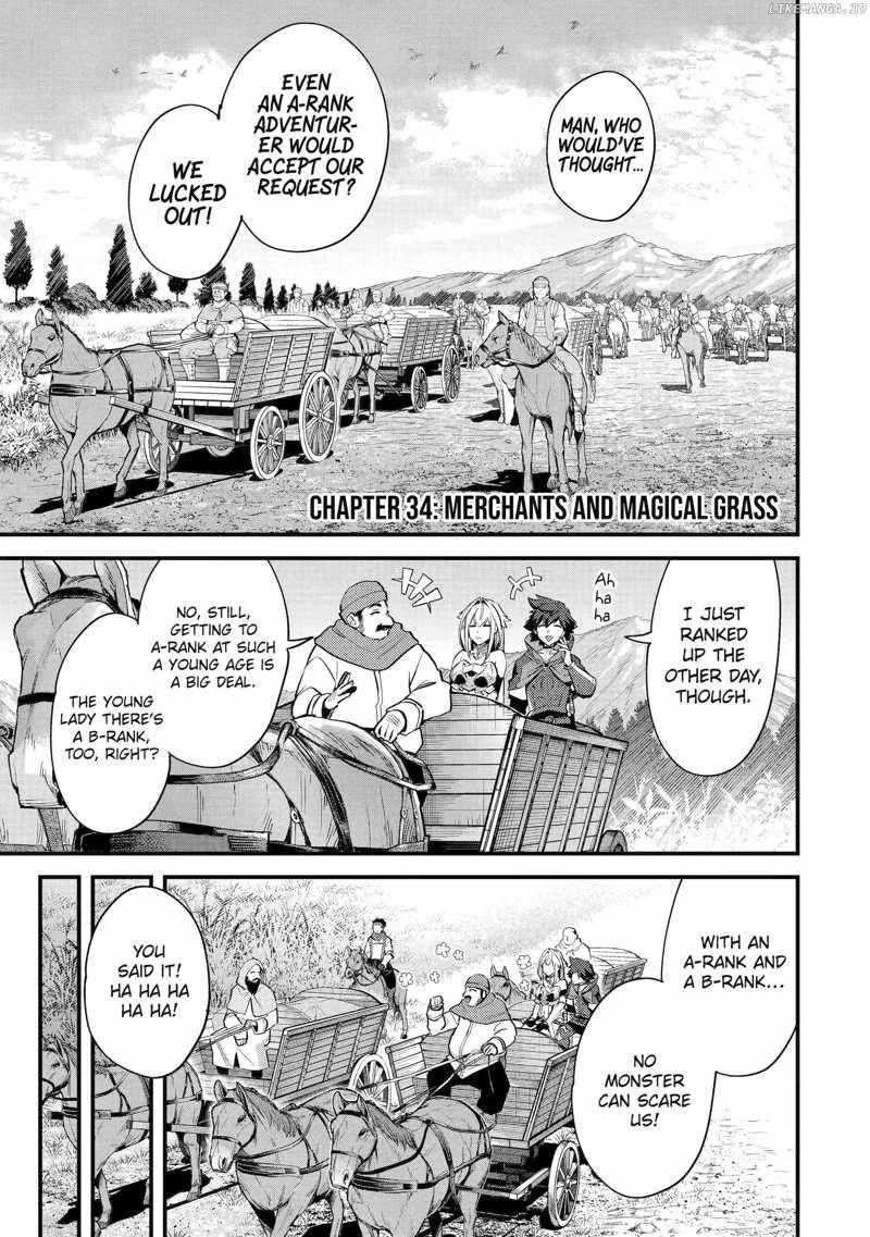 Nido Tensei Shita Shounen wa S Rank Boukensha Toshite Heion ni Sugosu-zense ga kenja de eiyuu datta boku wa raisede wa jimini ikiru Chapter 34 page 1 - 