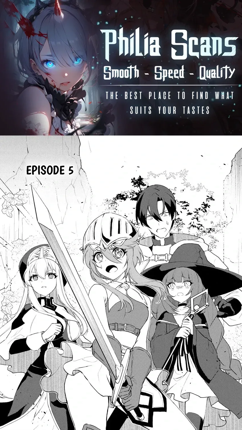 Nido Tsuihousareta Boukensha, Geki Rare Skills Kushi shite Bishoujo Gundan wo Ikuseichuu! Chapter 5 page 1 - 