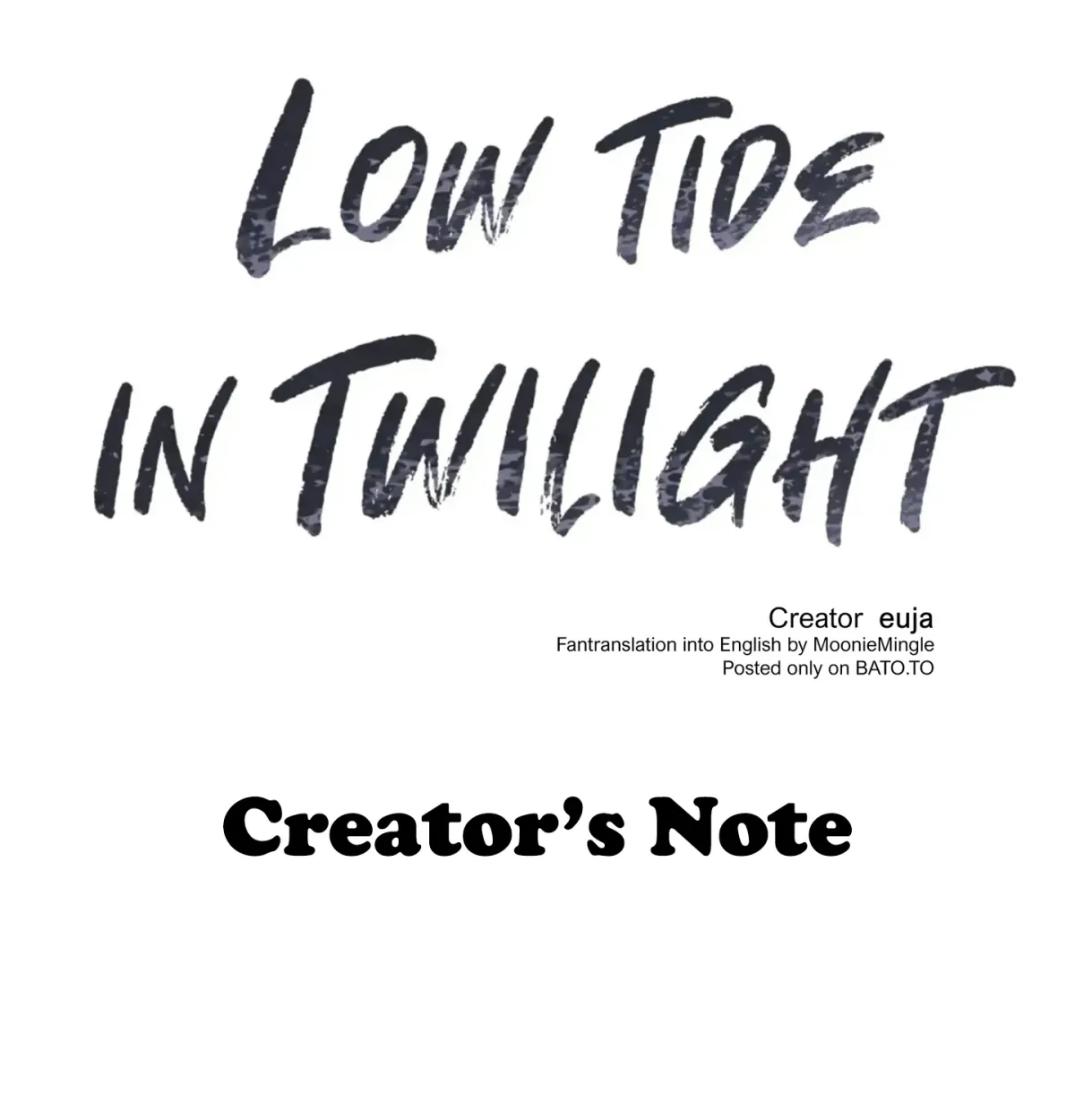 Night by the sea Chapter 100.1 page 1 - 