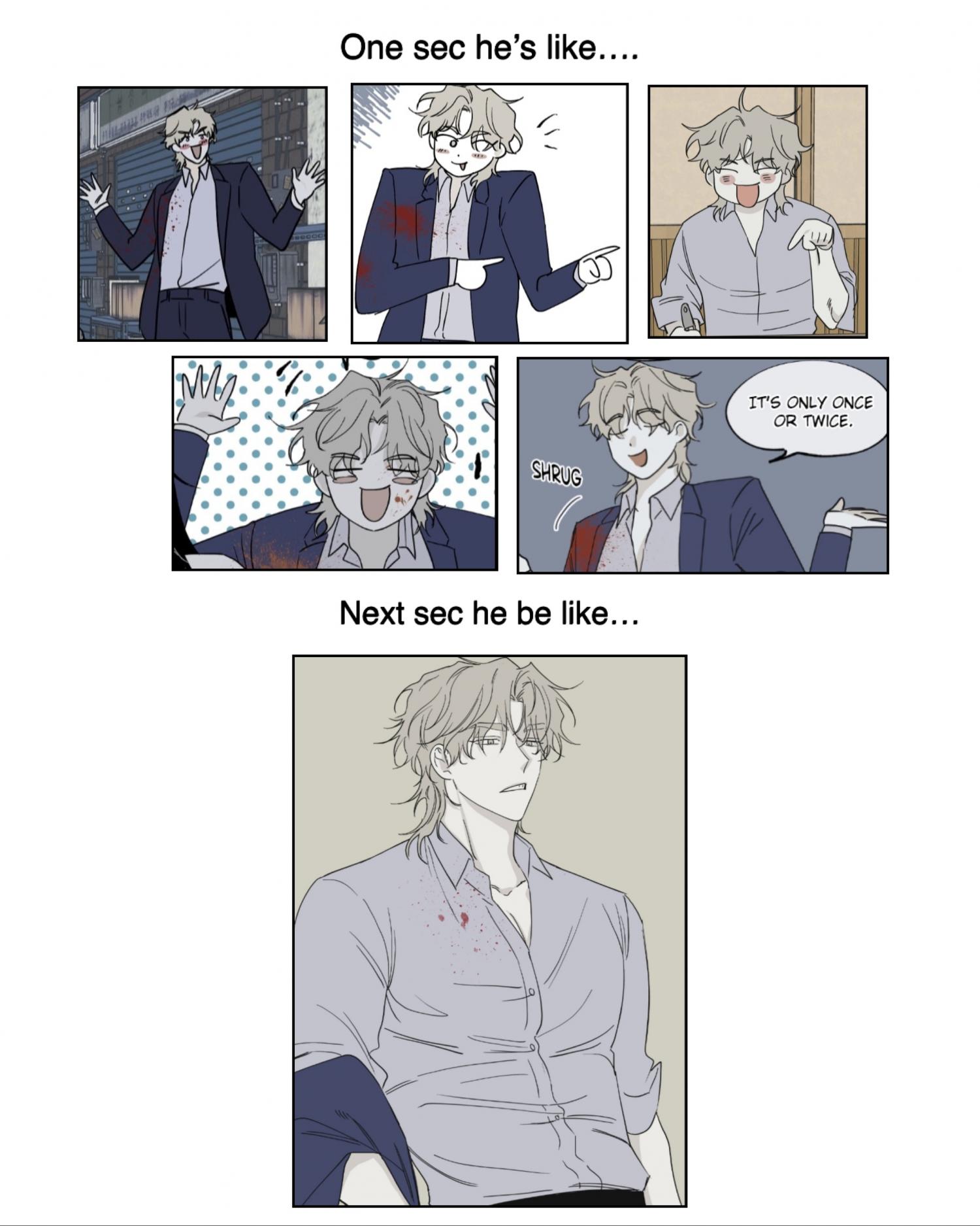 Night by the sea Chapter 102.8 page 12 - 