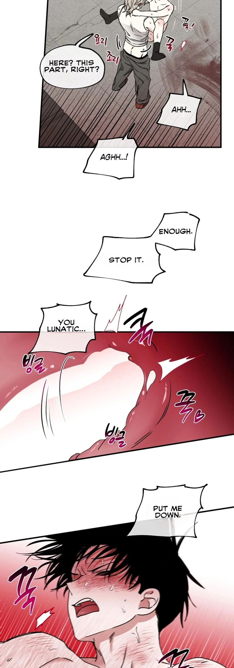 Night by the sea Chapter 4.2 page 22 - 